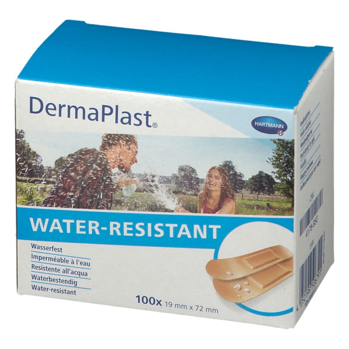 Hartmann Dermaplast® wasserfest 19 x 72 mm