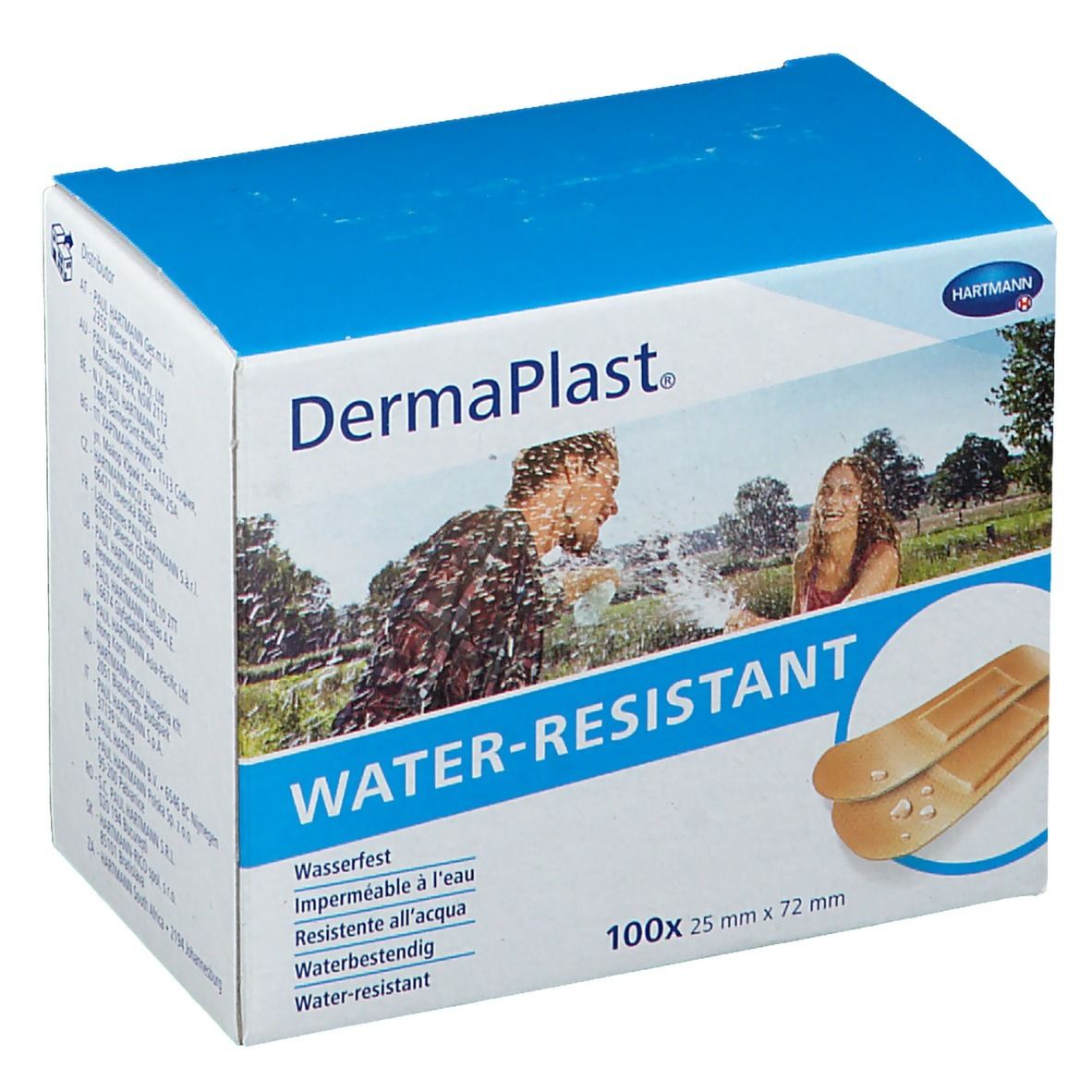 Hartmann DermaPlast® water-resistant 25 x 72 mm