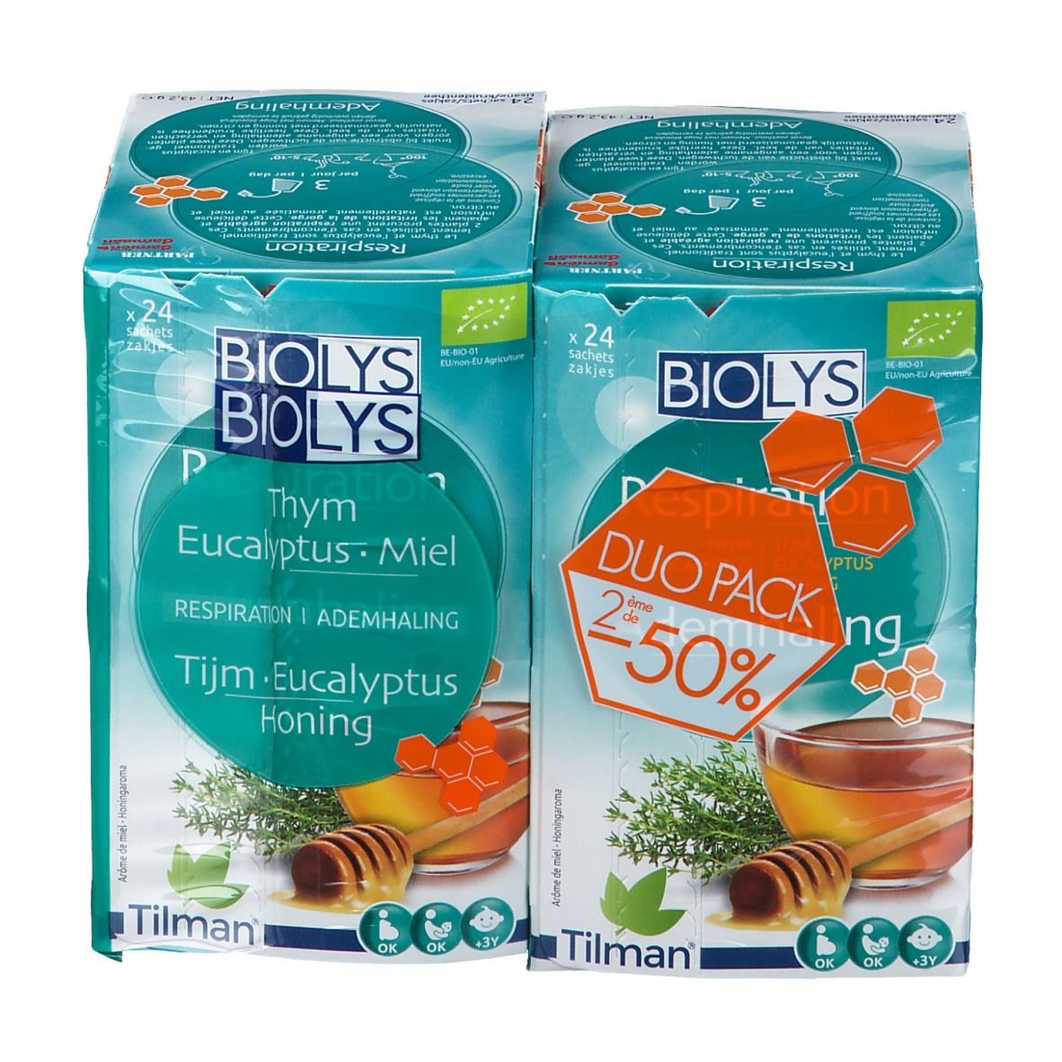 Biolys Thymian-Eukalypthus-Honig Tee