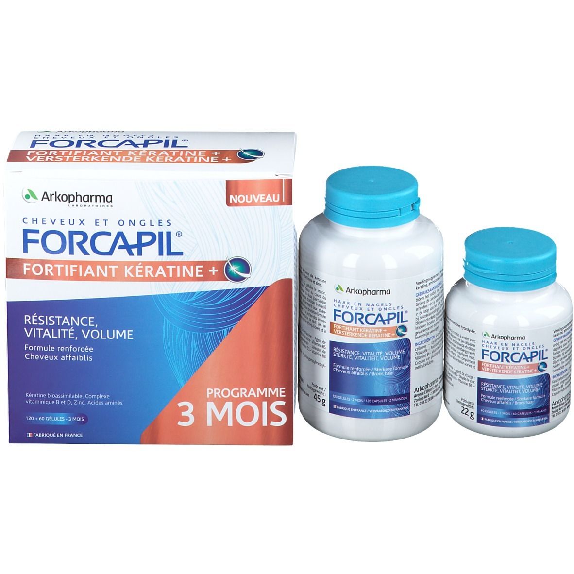 Arkopharma Forcapil® Kératine +