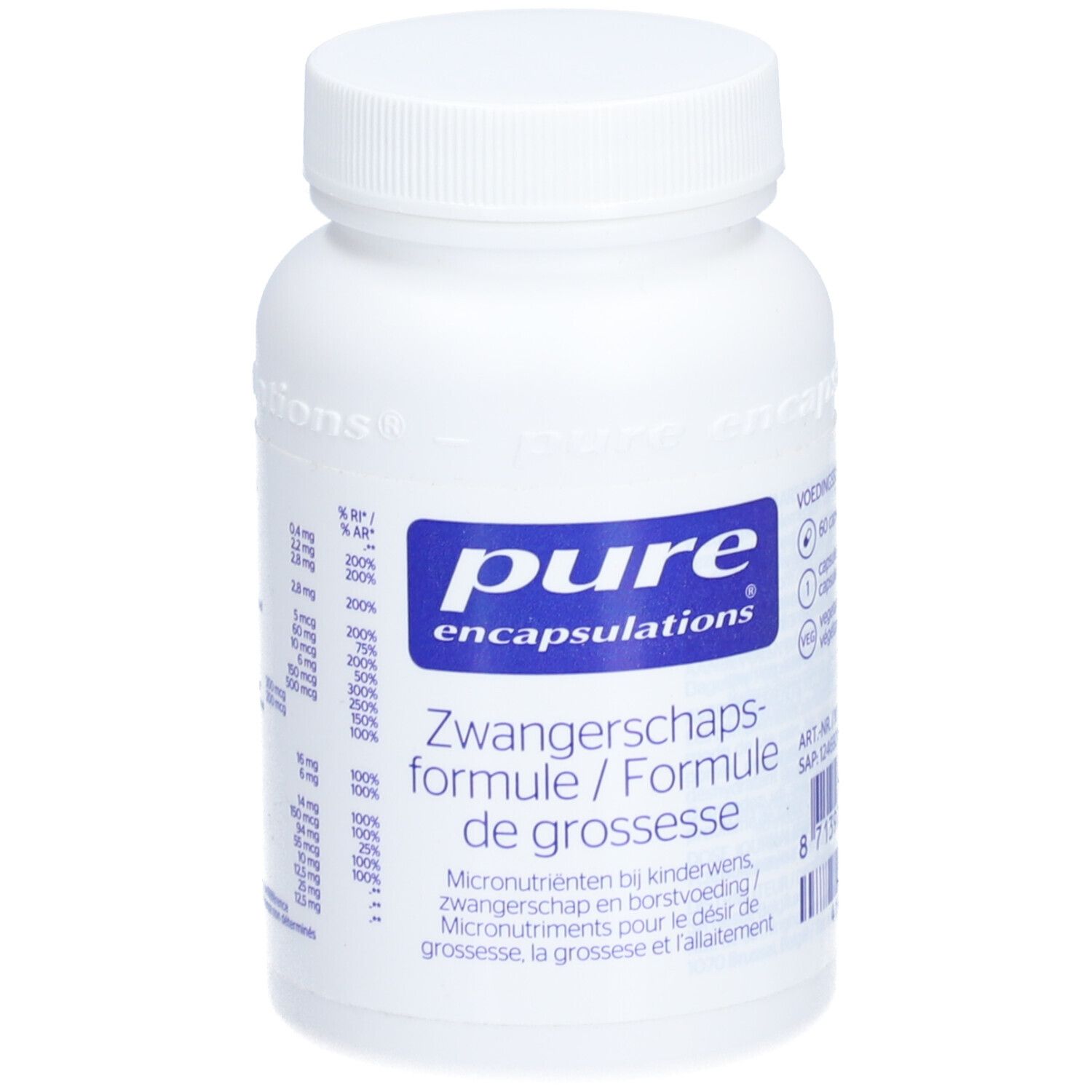 Pure Encapsulations Schwalngerschaftformel