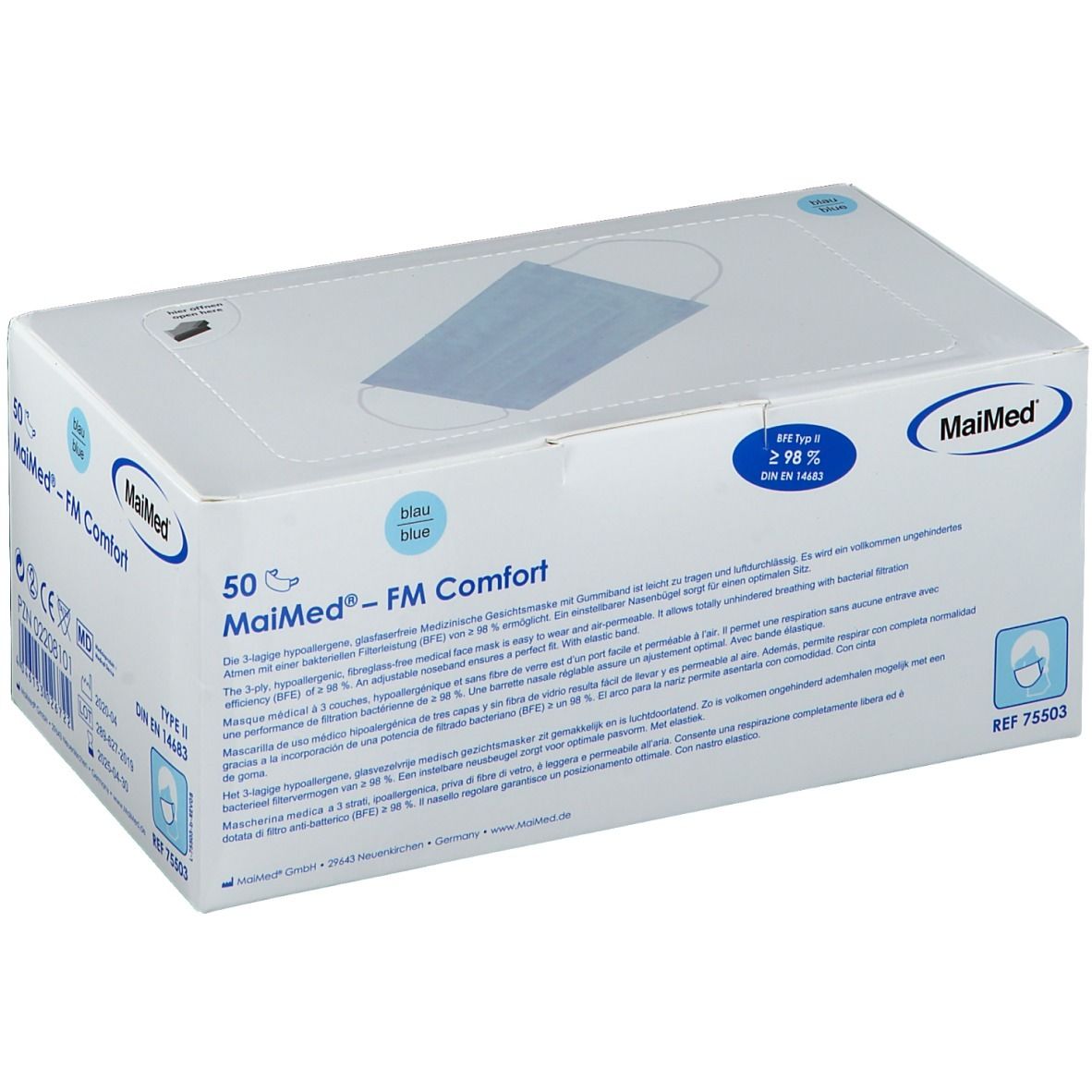 MaiMed® FM Comfort bleu Type II