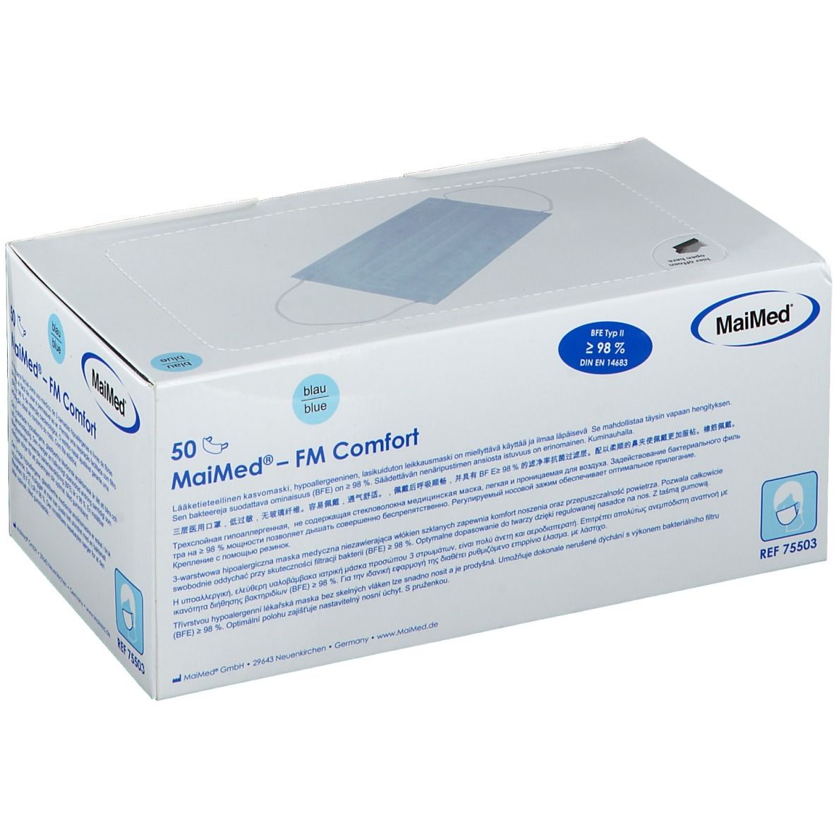 MaiMed® FM Comfort bleu Type II