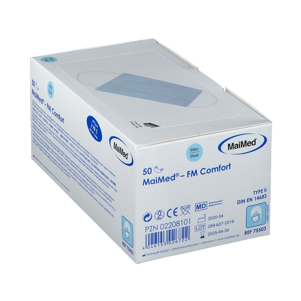 MaiMed® FM Comfort bleu Type II