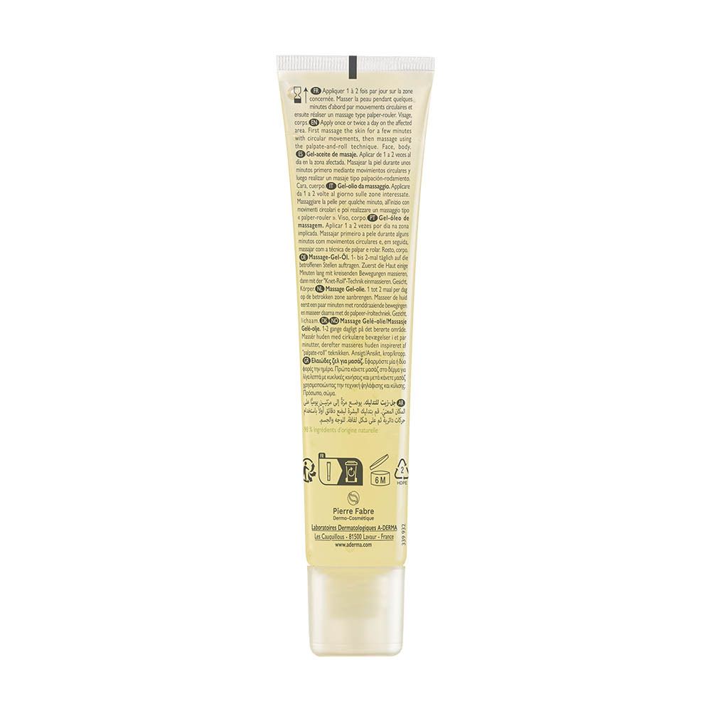 Dos du tube A-DERMA Epitheliale Ultra Repair. Texte et logos.