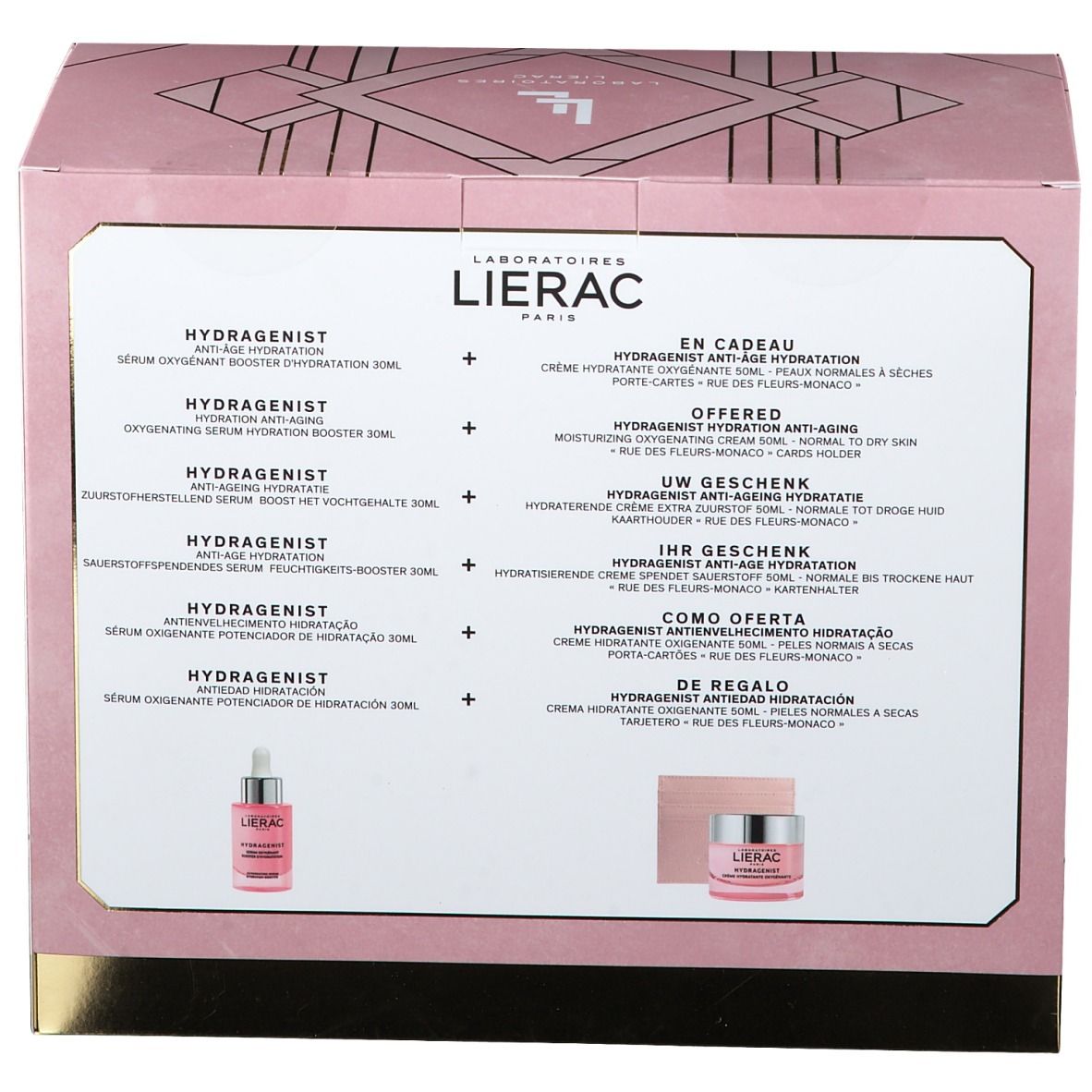 LIERAC HYDRAGENIST CREME SET