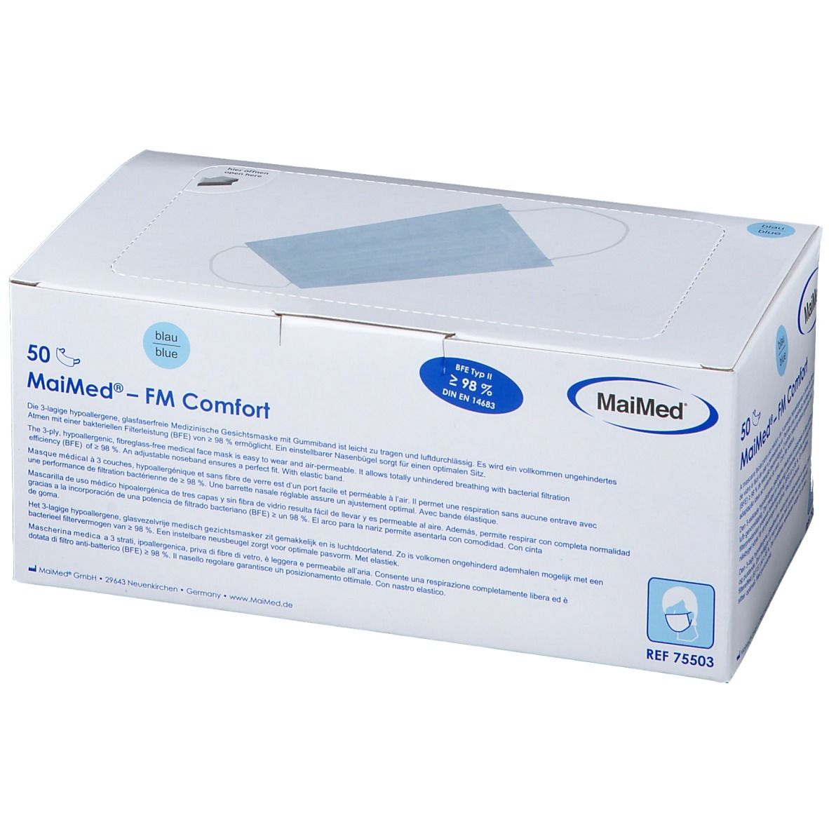 MaiMed® FM Comfort bleu Type II