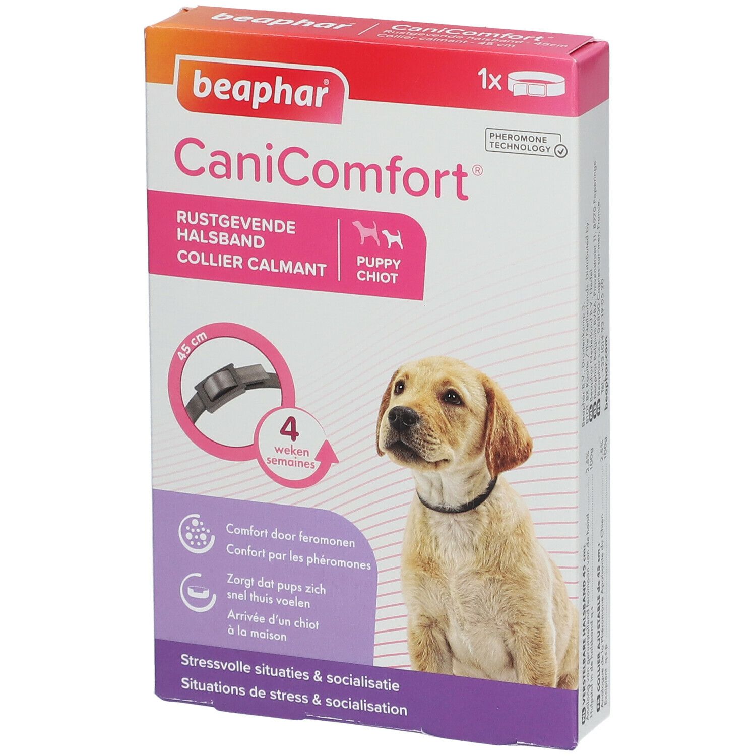 beaphar CaniComfort® Beruhifendes Halsband Welpe