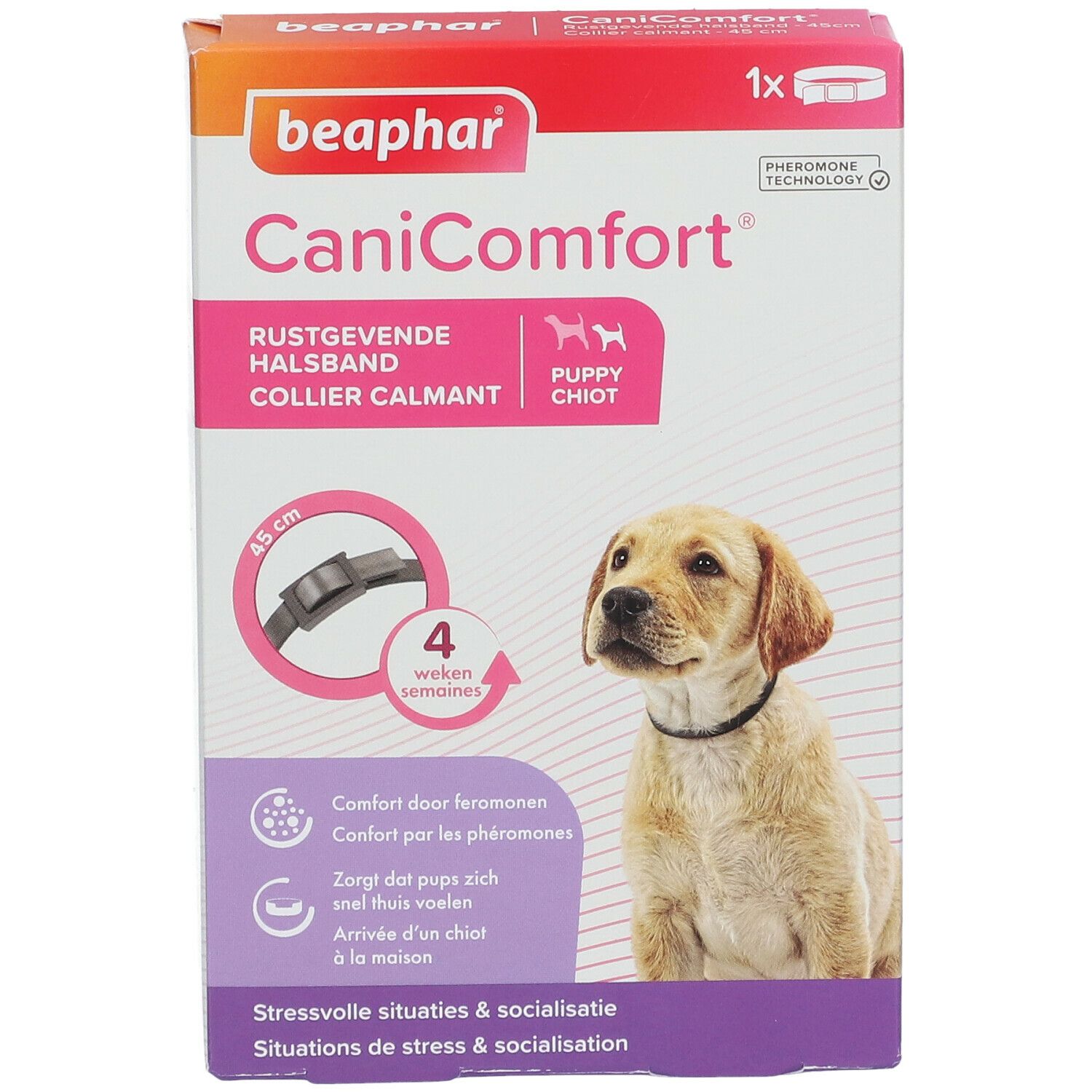 beaphar CaniComfort® Beruhifendes Halsband Welpe