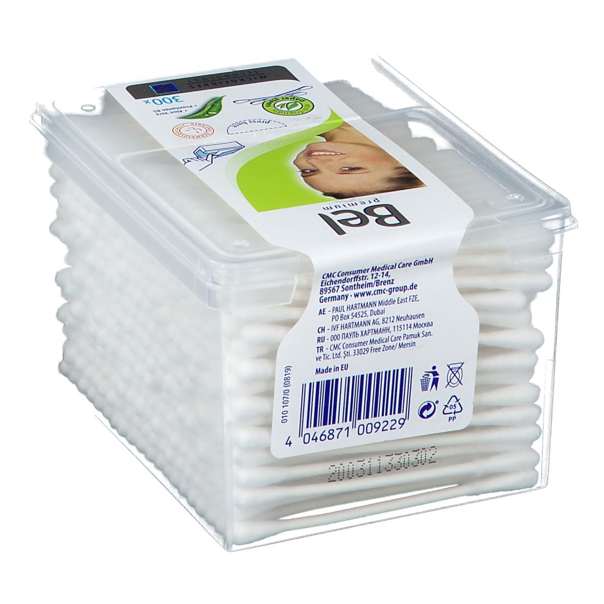 Hartmann Bel® Premium Batonnets Ouatés + Microfibres