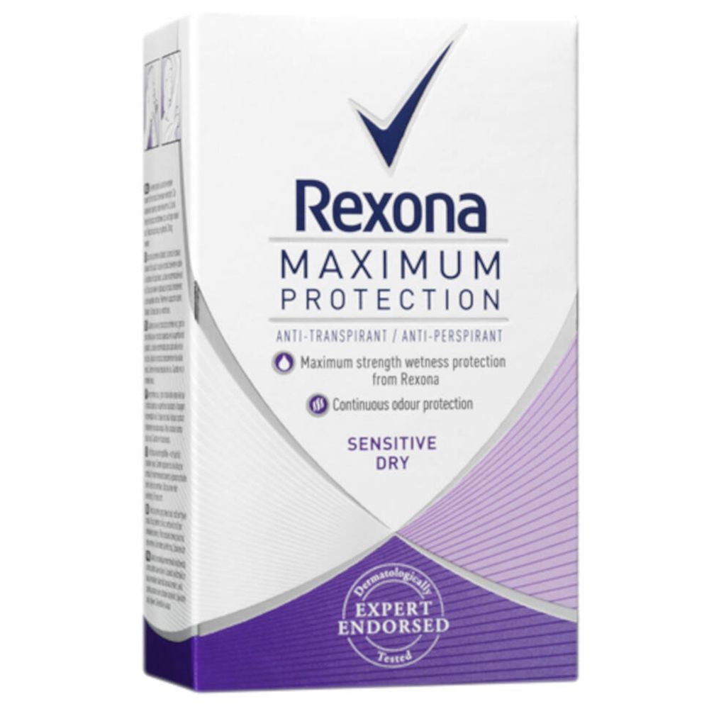 Rexona maximum protection Sensitive Dry Deo-Roller für Frauen