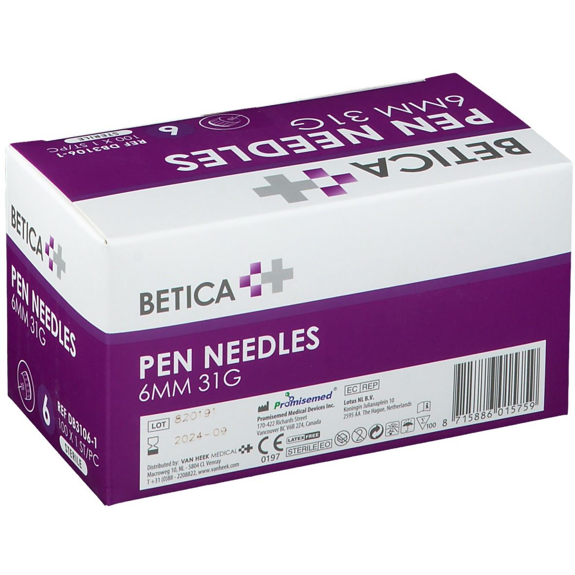 Betica Pen-Nadeln 6 mm 31 g