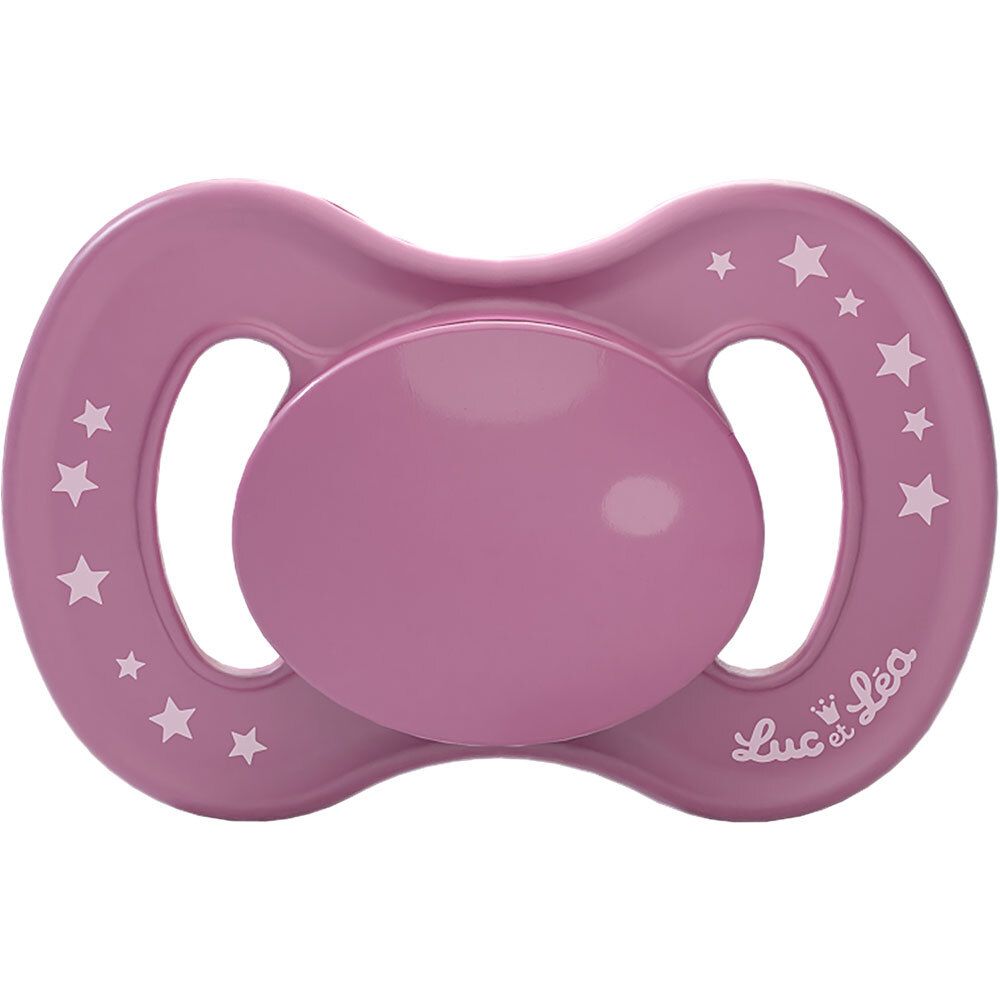 Luc et Léa Tétine Rose 18 Mois