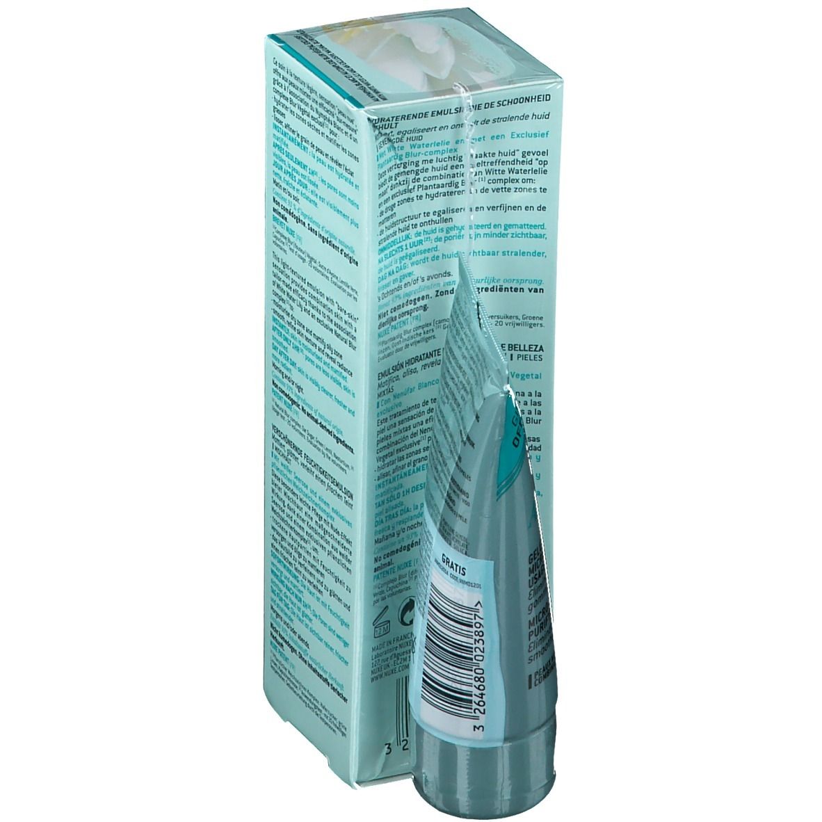 NUXE Aquabelle Feuchigkeitsspendende Emulsion + Klärendes Mikropeeling