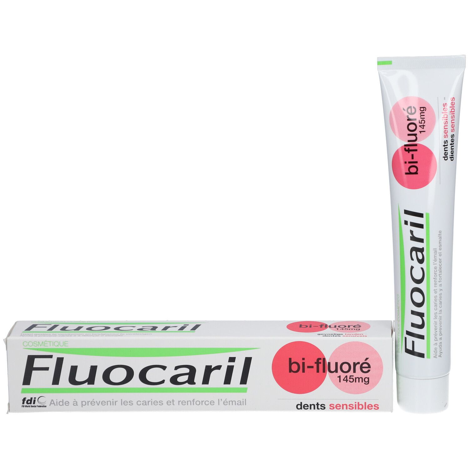 Fluocaril Bi-Fluorierte 145 mg Zahnpasta für empfindliche Zähne