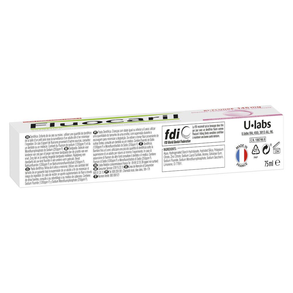Fluocaril Bi-Fluorierte 145 mg Zahnpasta für empfindliche Zähne