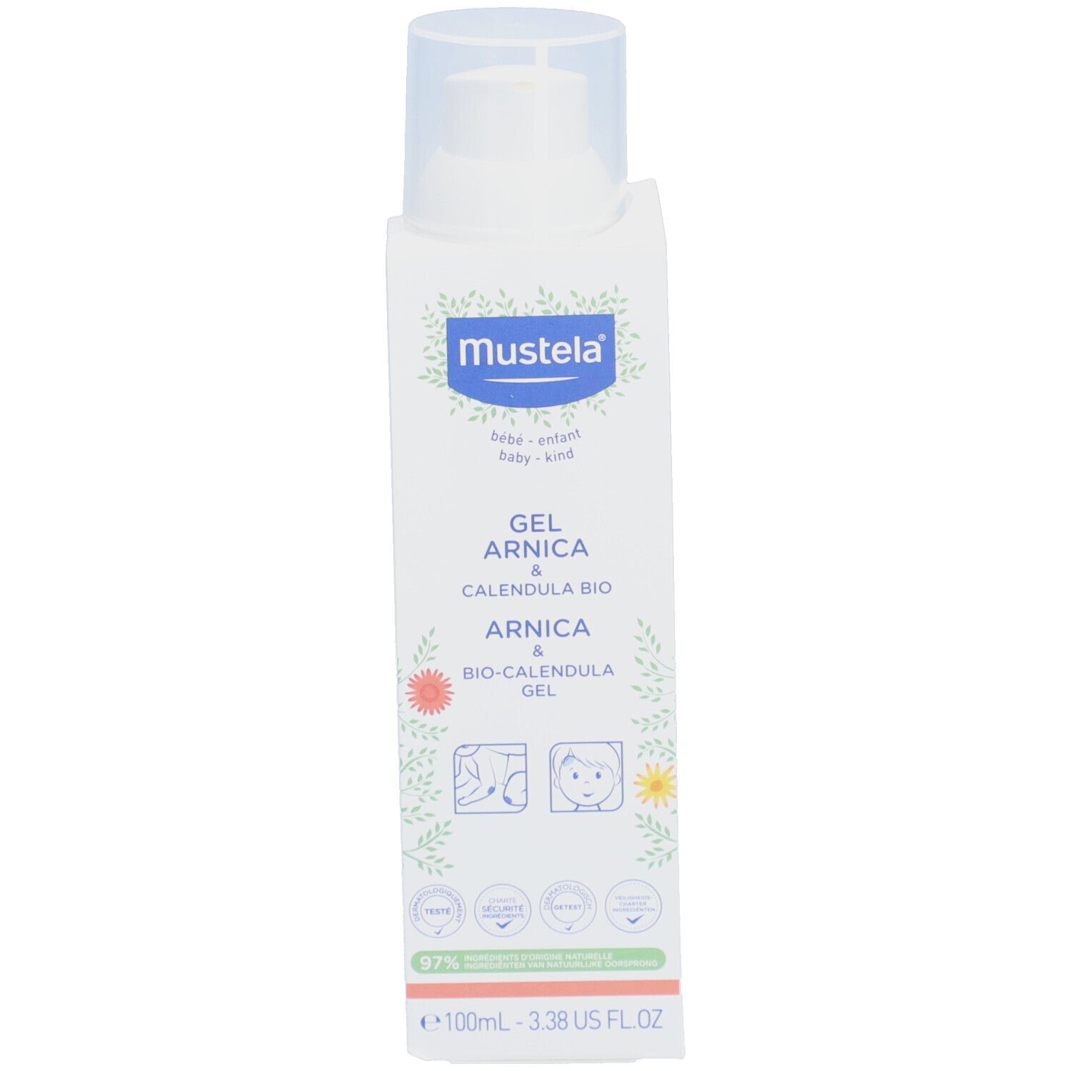 mustela® Bébé - Enfant Gel Arnica & Calendula BIO