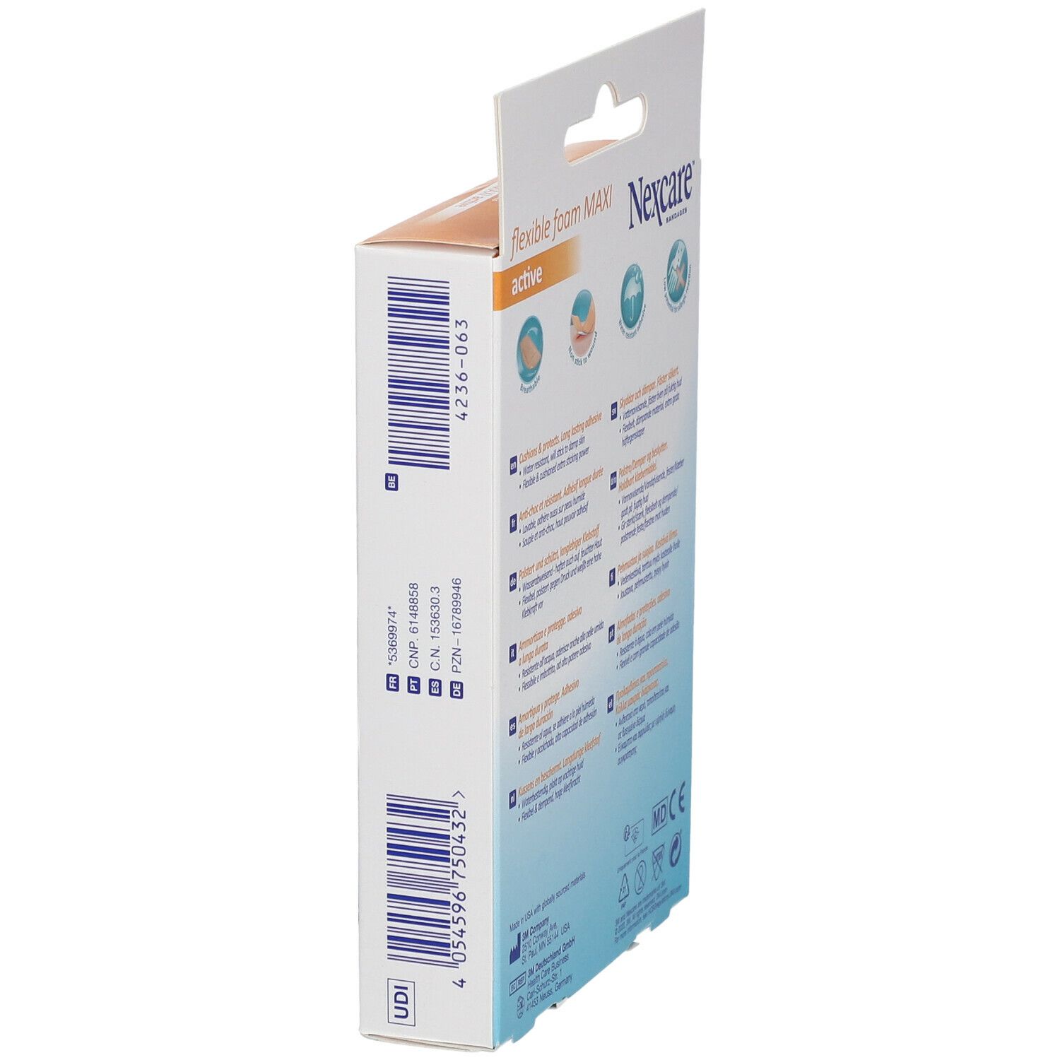 Nexcare® flexible foam Maxi 50 x 101 mm