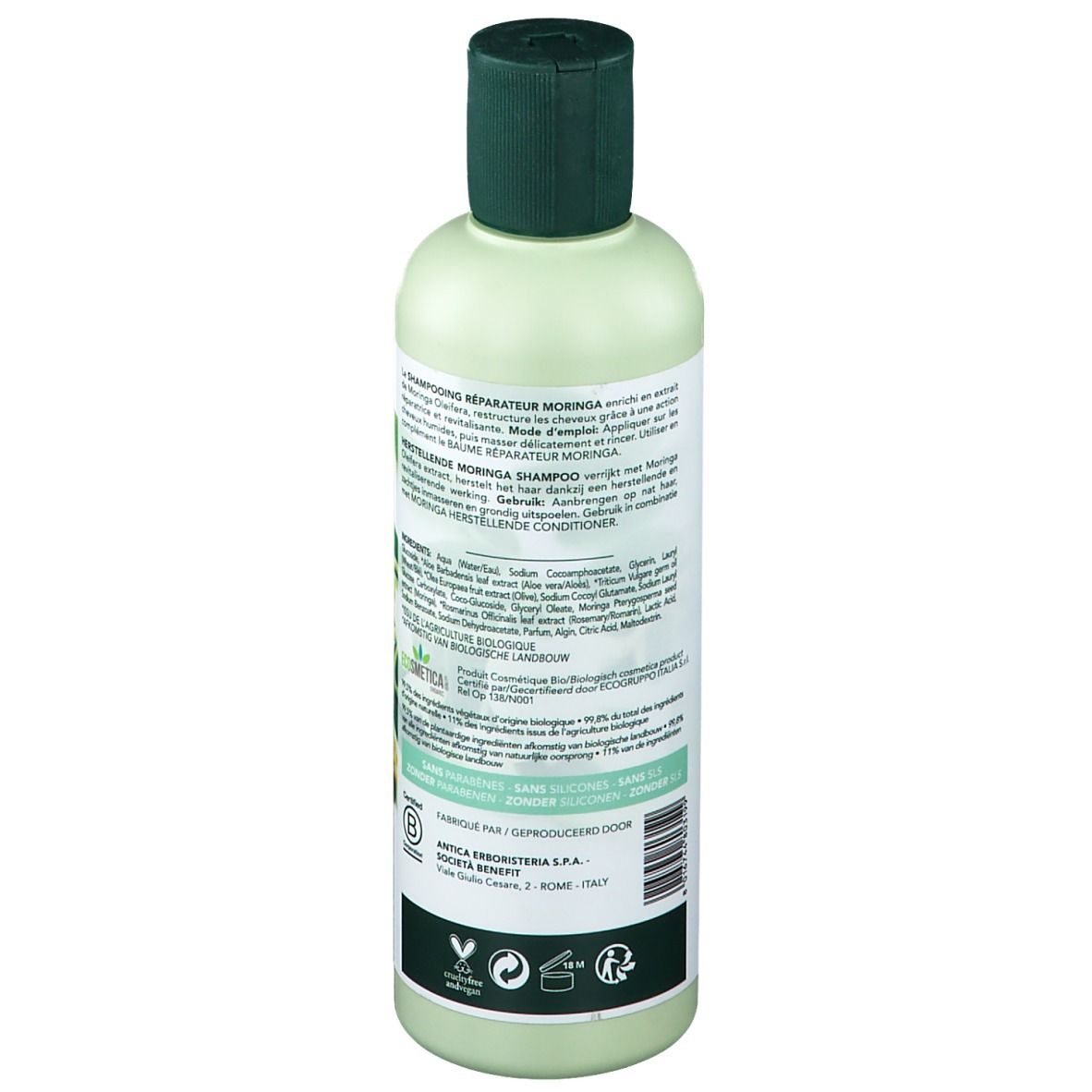 Herbatint Shampooing Réparateur Moringa