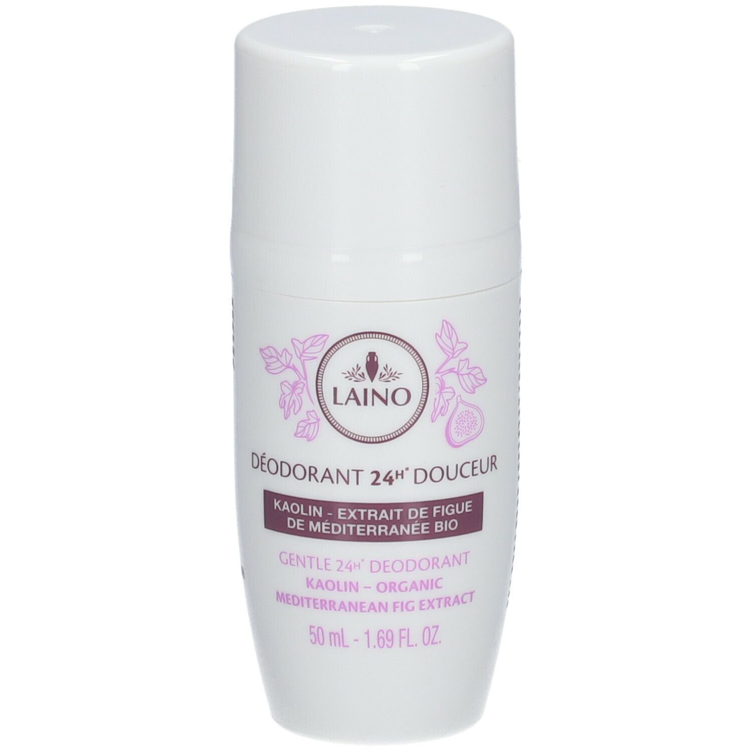 LAINO déodorant 24 h kaolin & extrait de figue