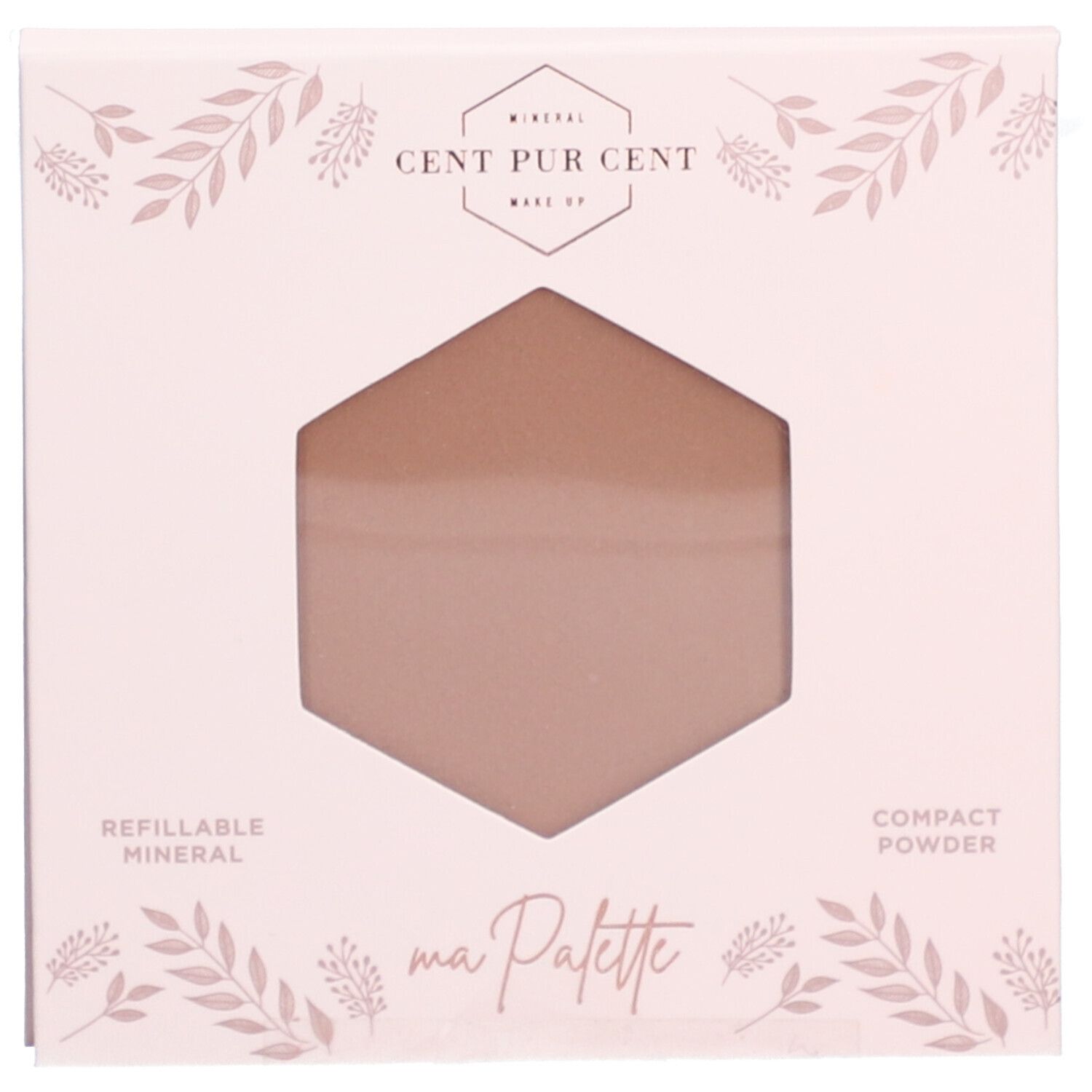 Cent Pur Cent Compact Mineral Foundation Dark