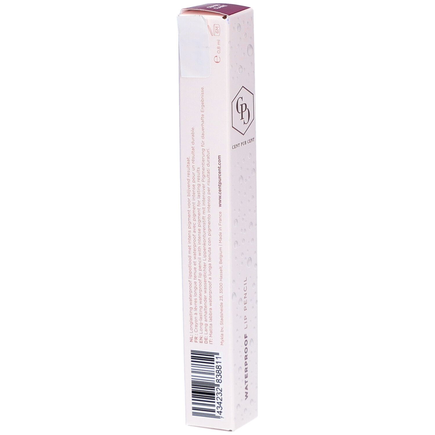 Cent Pur Cent Wasserfester Lippenstift Cerise Claire
