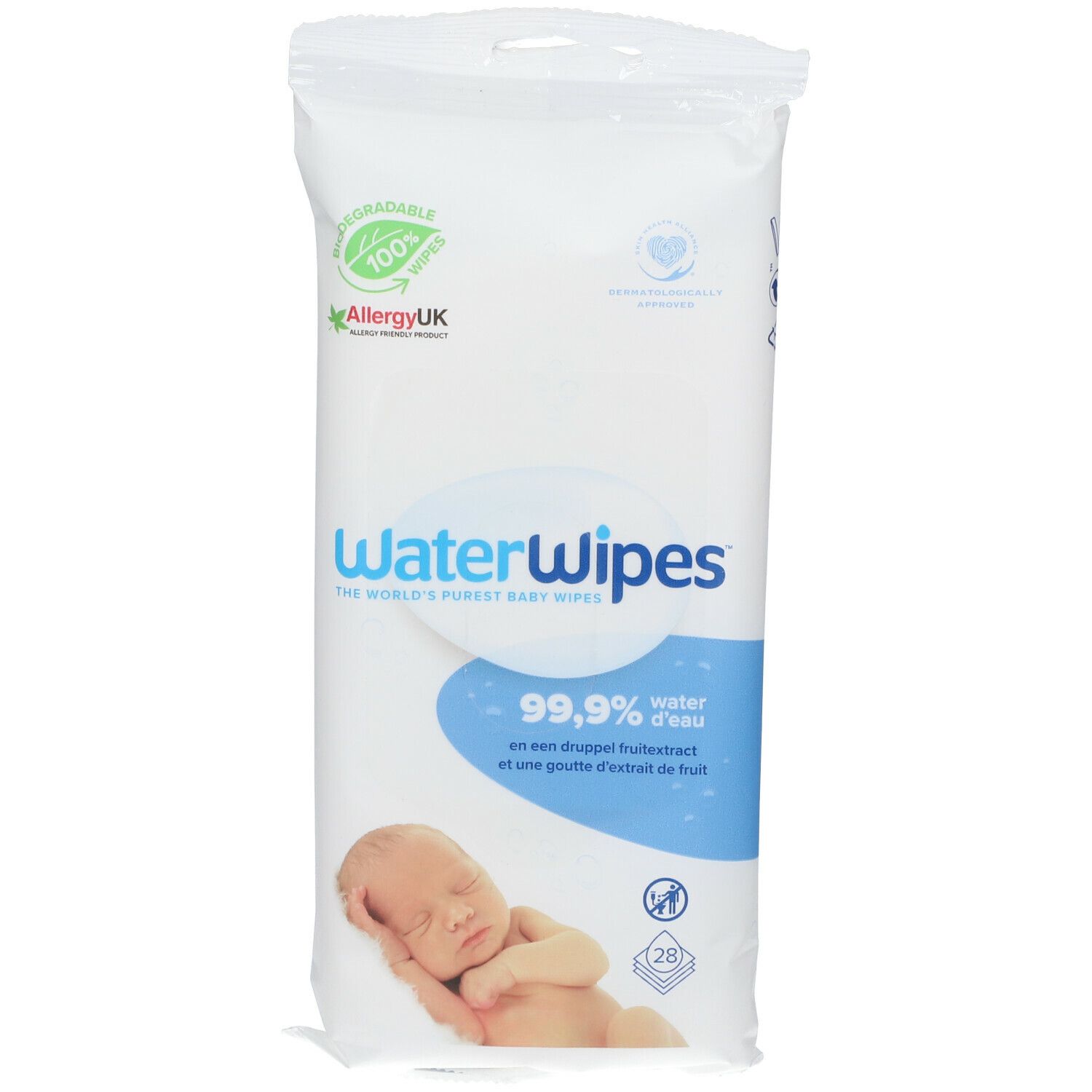WaterWipes® Les lingettes pour bébé les plus pures du monde 4x60 pc(s) -  Redcare Pharmacie