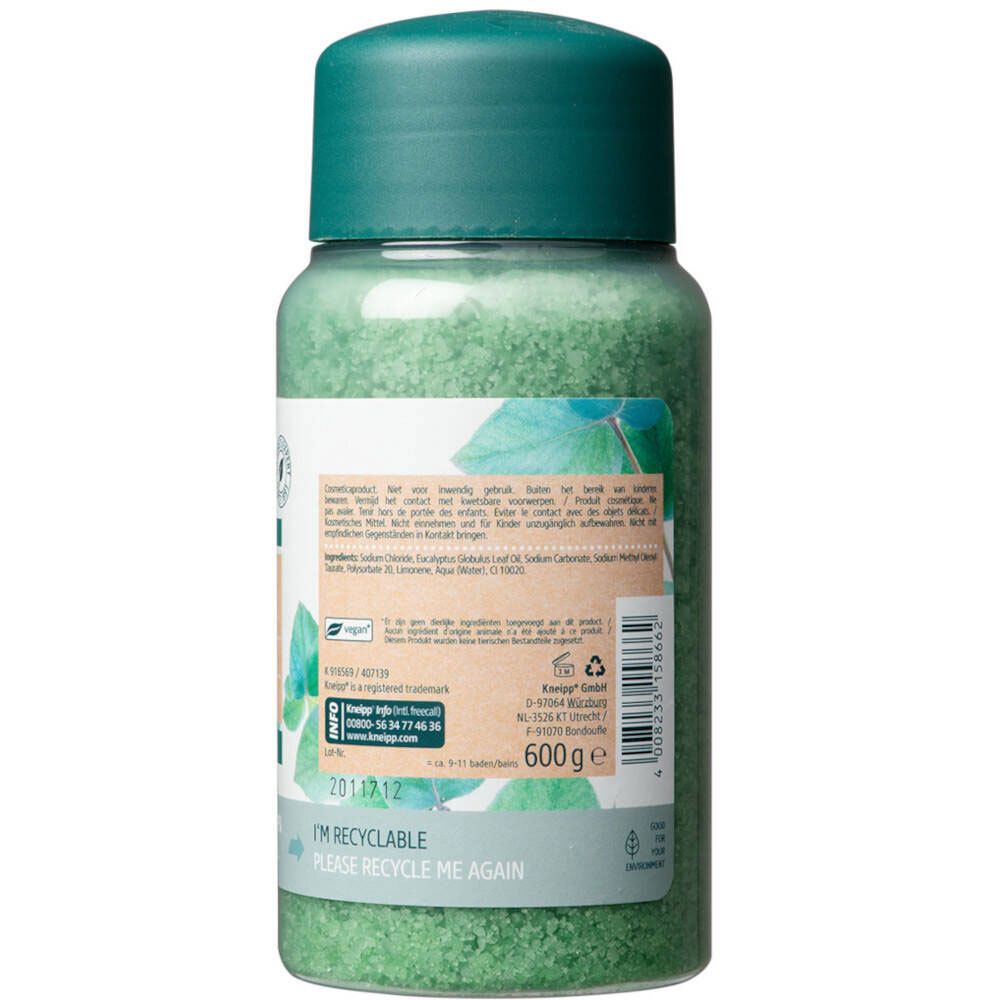 Kneipp Cristaux pour le bain Refreshing Eucalyptus