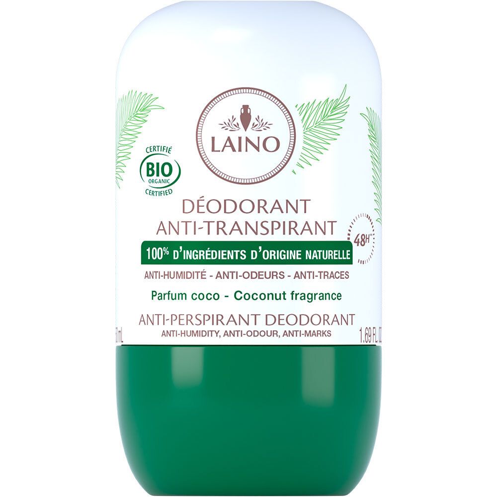 LAINO DÉODORANT ANTI-TRANSPIRANT COCO