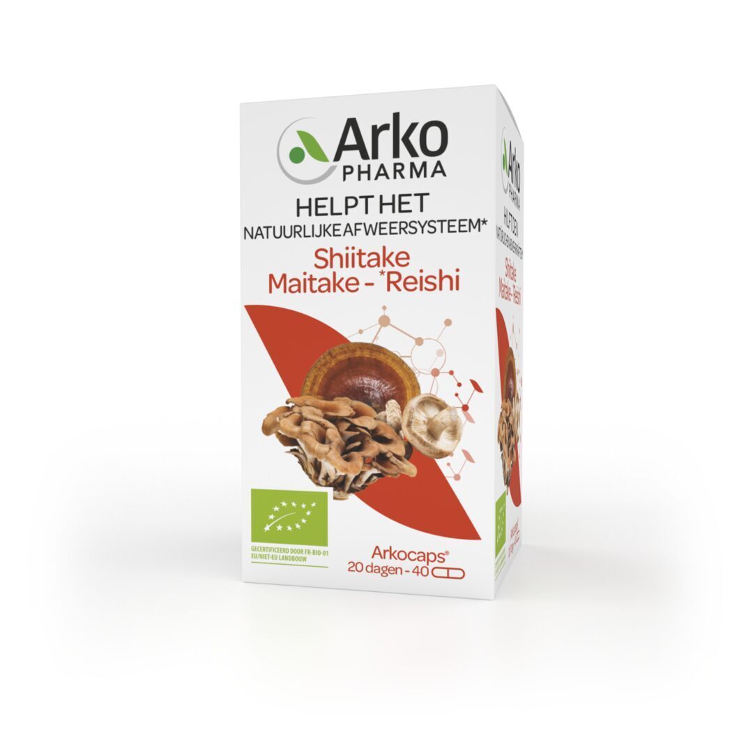 ARKOPHARMA Immunität, Natürliche Abwehrkräfte - Shiitake - Maitake - Reishi Bio