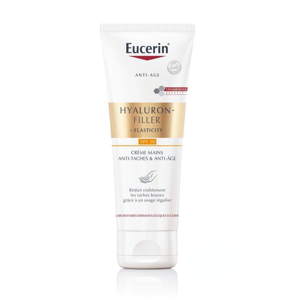 Eucerin® HYALURON-FILLER + ELASTICITY Crème Mains Anti-Taches et Anti-Âge SPF 30