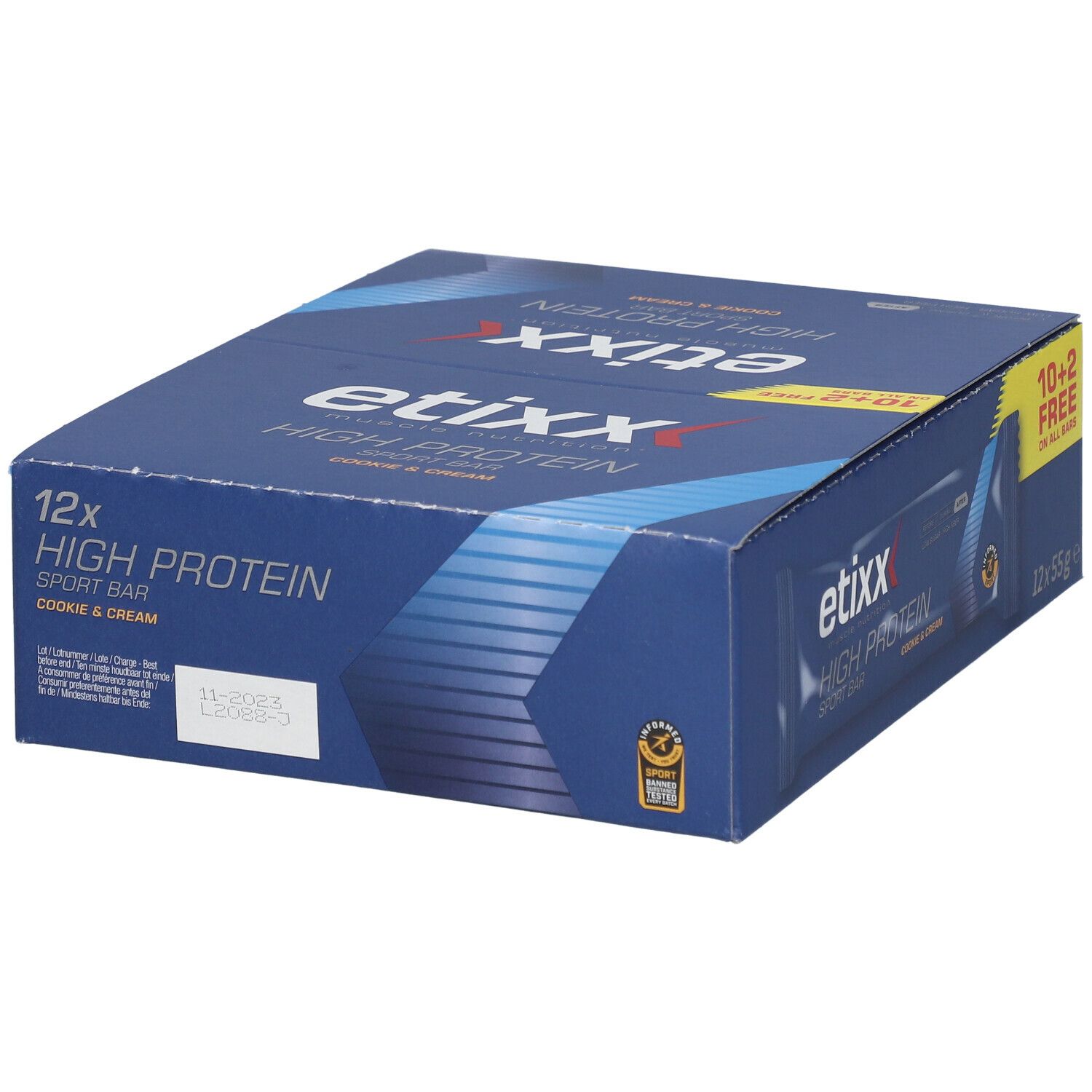 etixx High Protein Sport Riegel Keks & Sahne