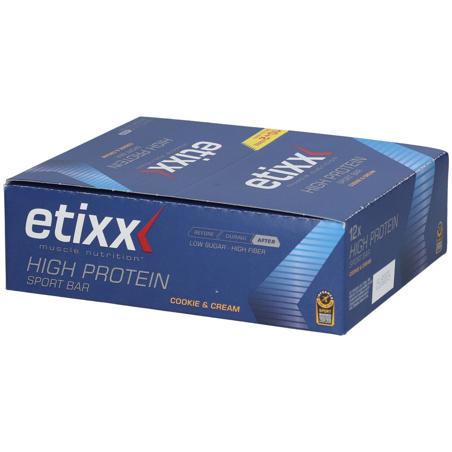 etixx High Protein Sport Riegel Keks & Sahne