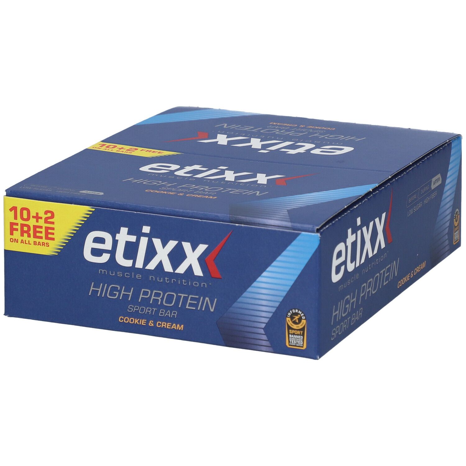 etixx High Protein Sport Riegel Keks & Sahne