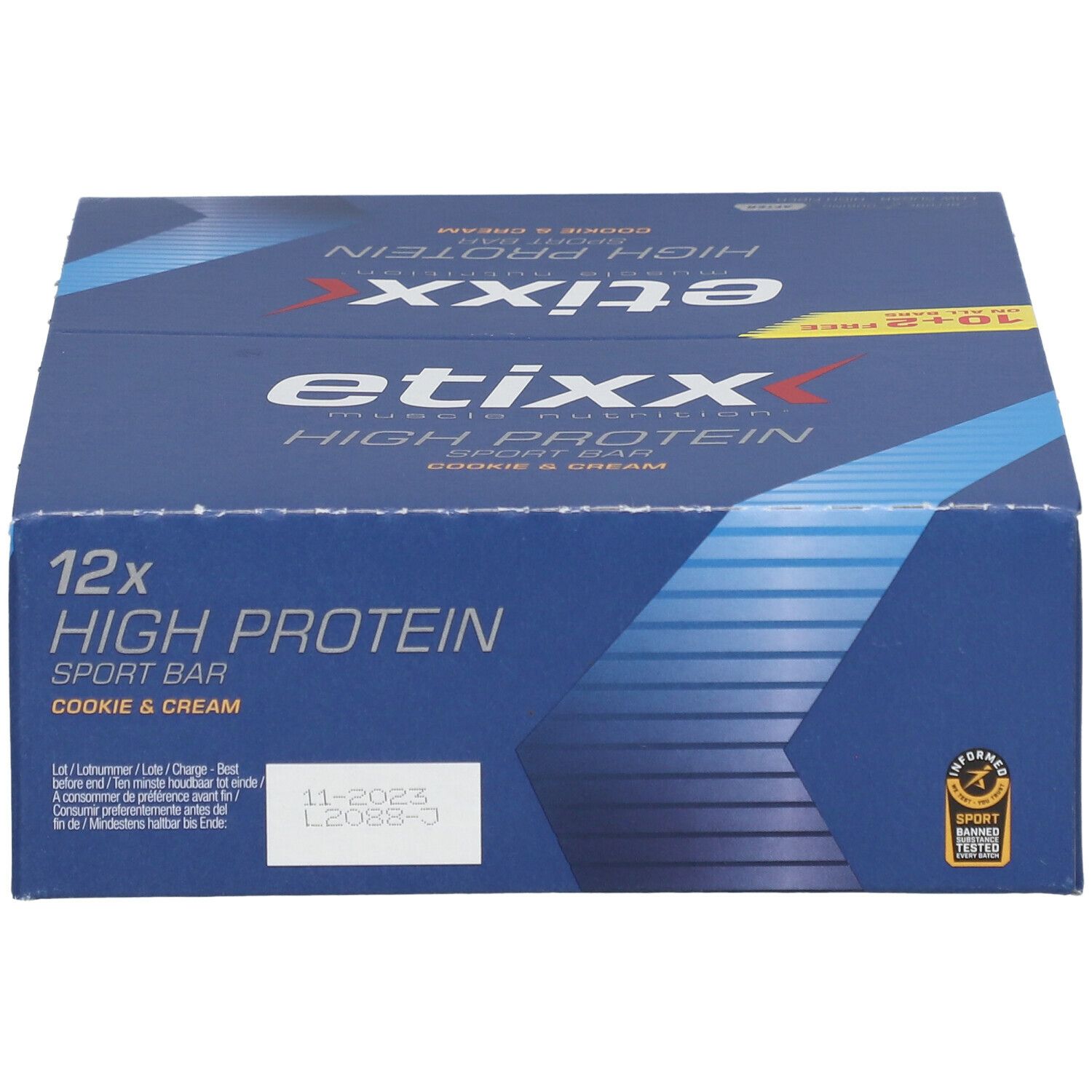 etixx High Protein Sport Riegel Keks & Sahne