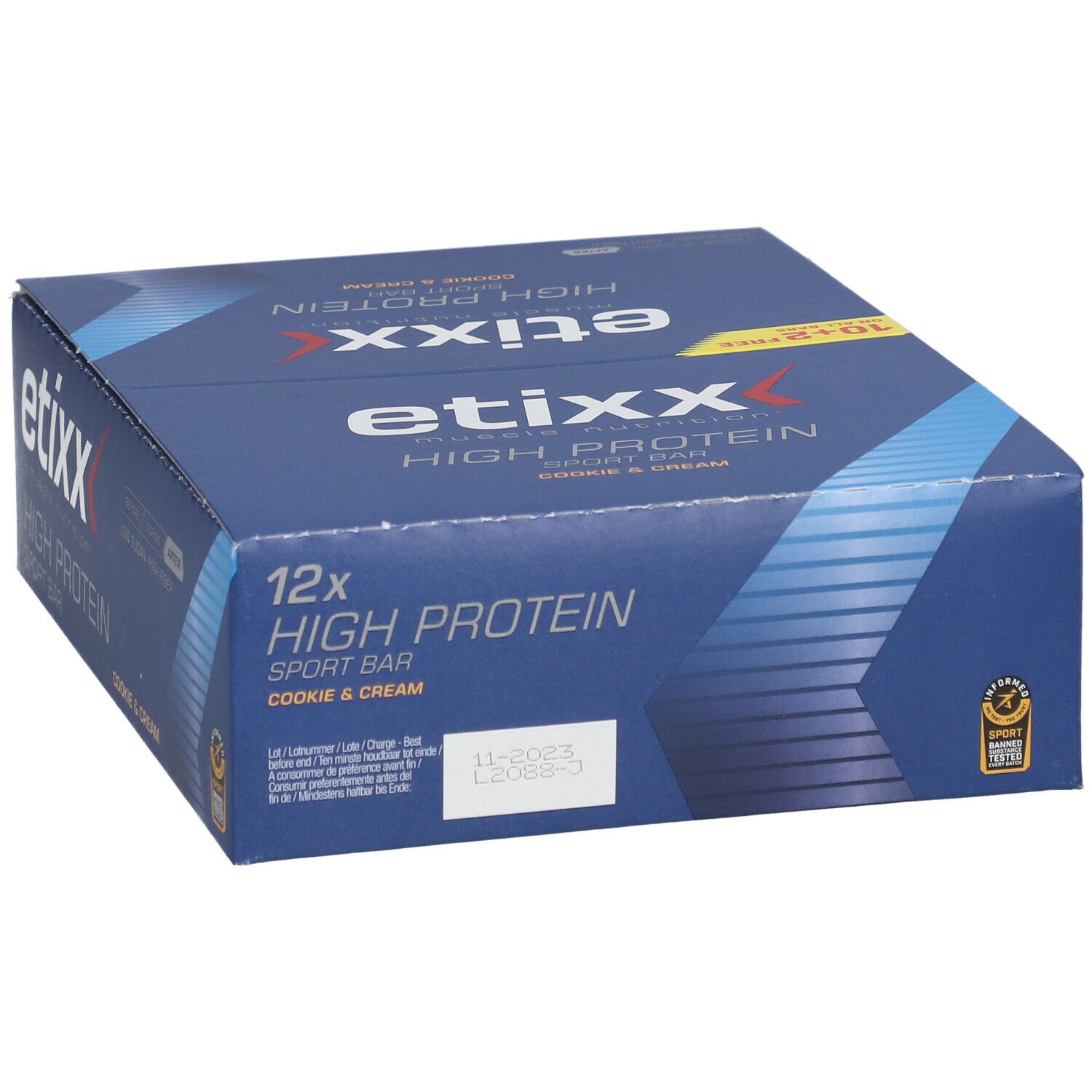 etixx High Protein Sport Riegel Keks & Sahne