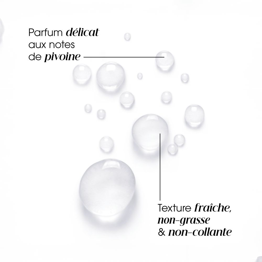 KLORANE Sérum SOS à la Pivoine BIO, verso du flacon 100ml avec texte.