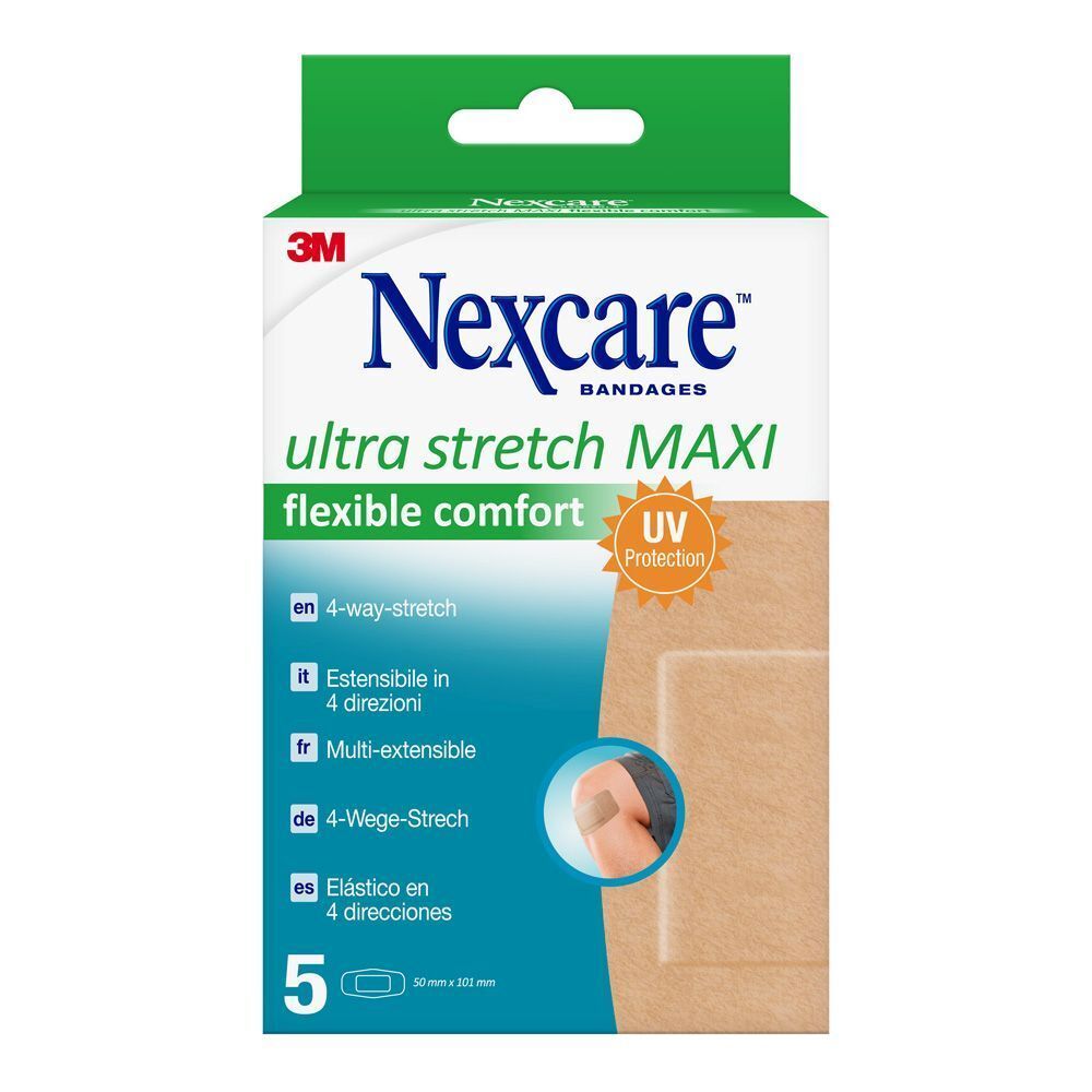 Nexcare Ultra Stretch MAXI Flexibler Komfort 50x101mm