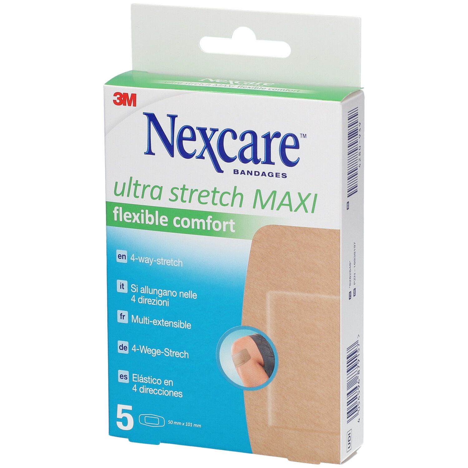 Nexcare Ultra Stretch MAXI Flexible Comfort 50x101mm