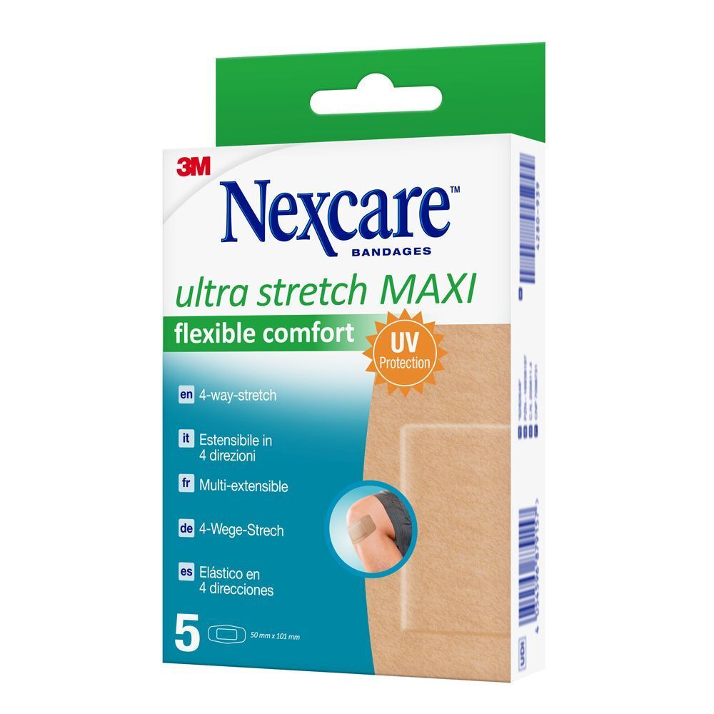 Nexcare Ultra Stretch MAXI Flexibler Komfort 50x101mm