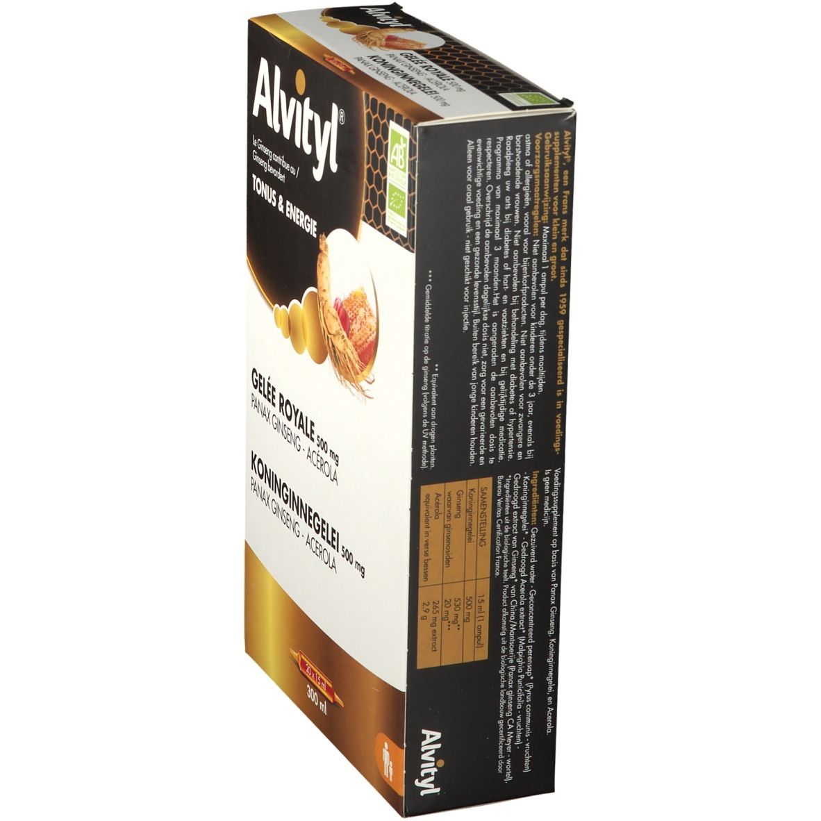 Alvityl® Gelée royale Ginseng & Acerola