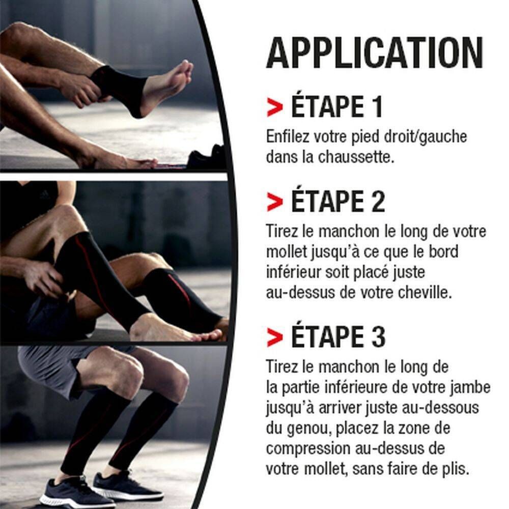 Hansaplast Manchons Sport de Compression pour Mollet