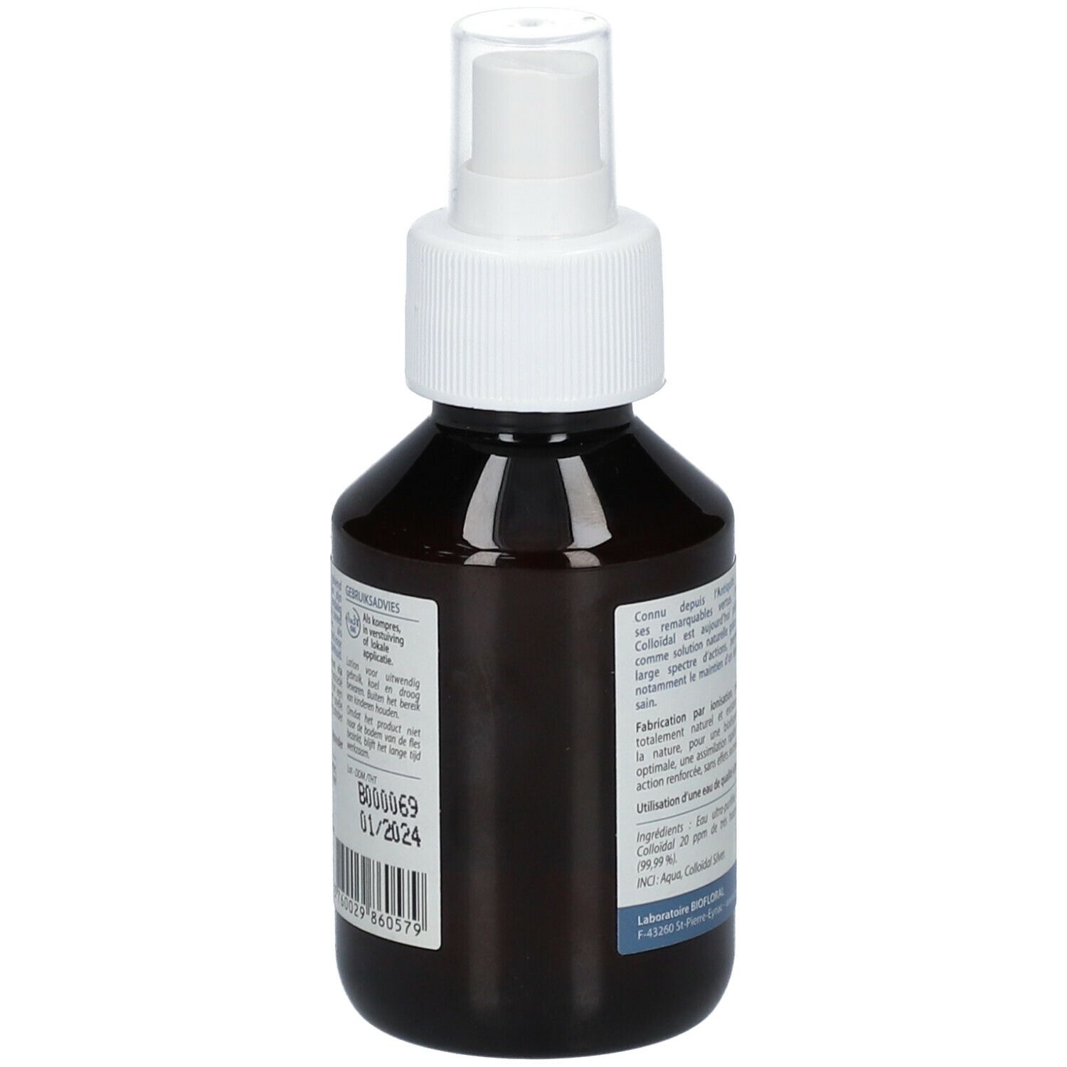 BIOFLORAL Kolloidales Silber 20 ppm