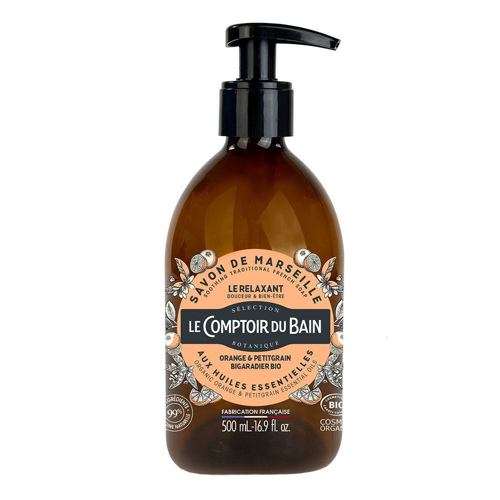 Le Comptoir du Bain Marseille Seife Orange & Petitgrainöl