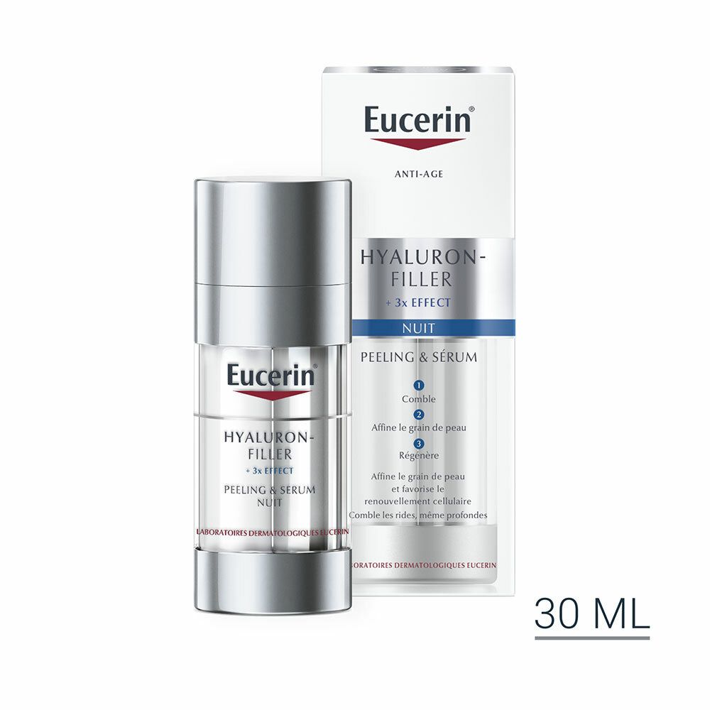Eucerin® HYALURON-FILLER + 3x EFFECT Nacht Peeling  + Serum
