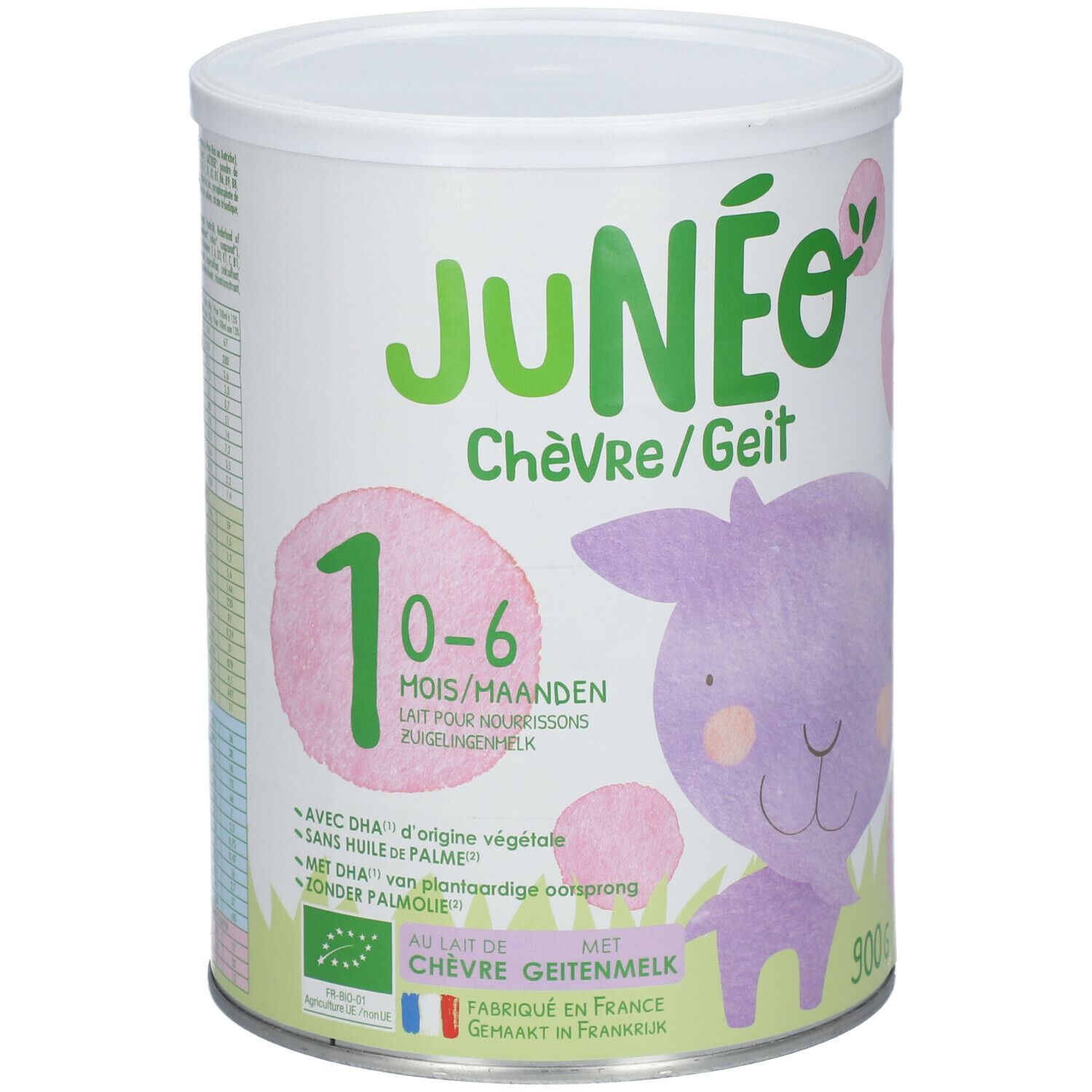 Lait de Chèvre Lait Infantile 1er âge 900g – 0-6 mois
