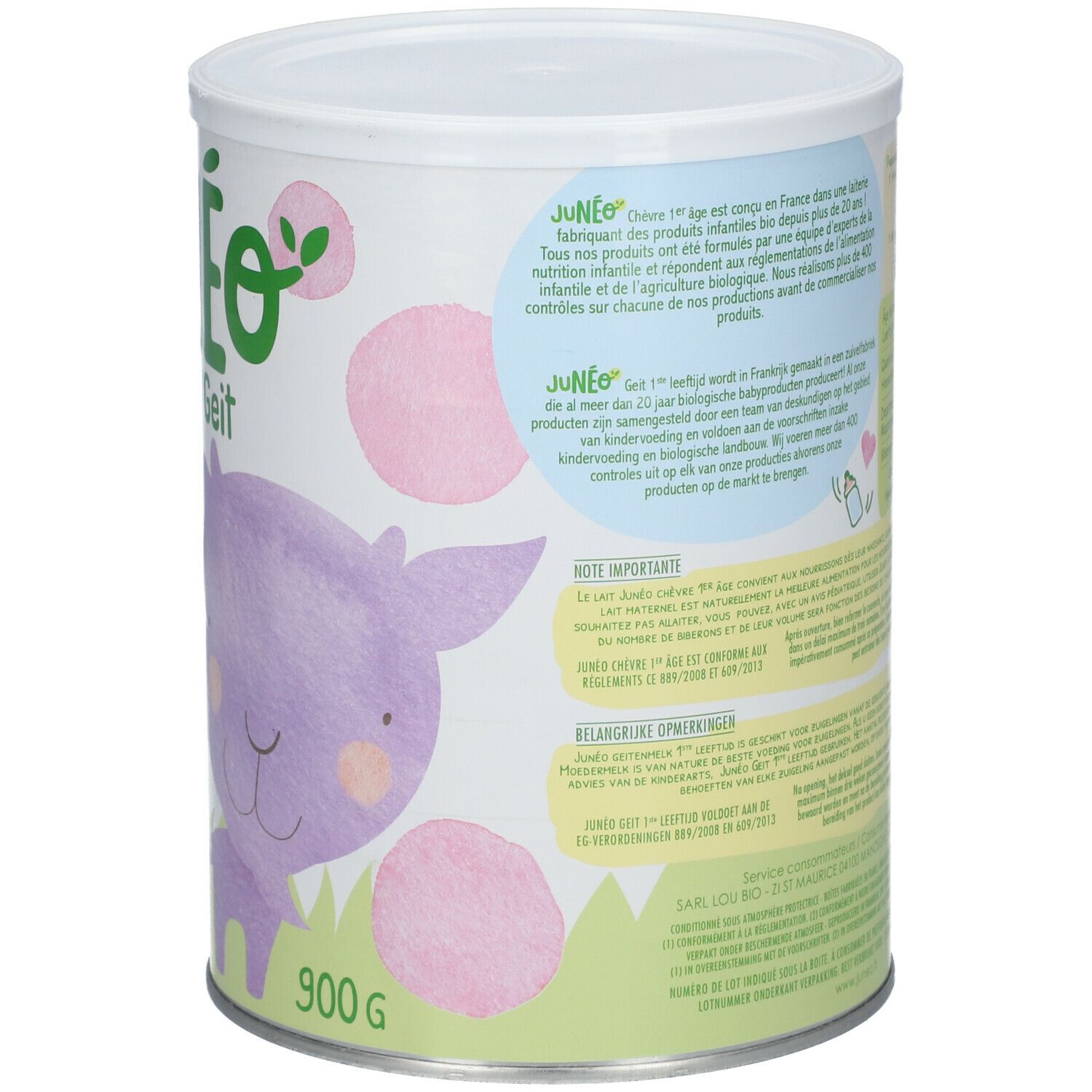 Lait de Chèvre Lait Infantile 1er âge 900g – 0-6 mois