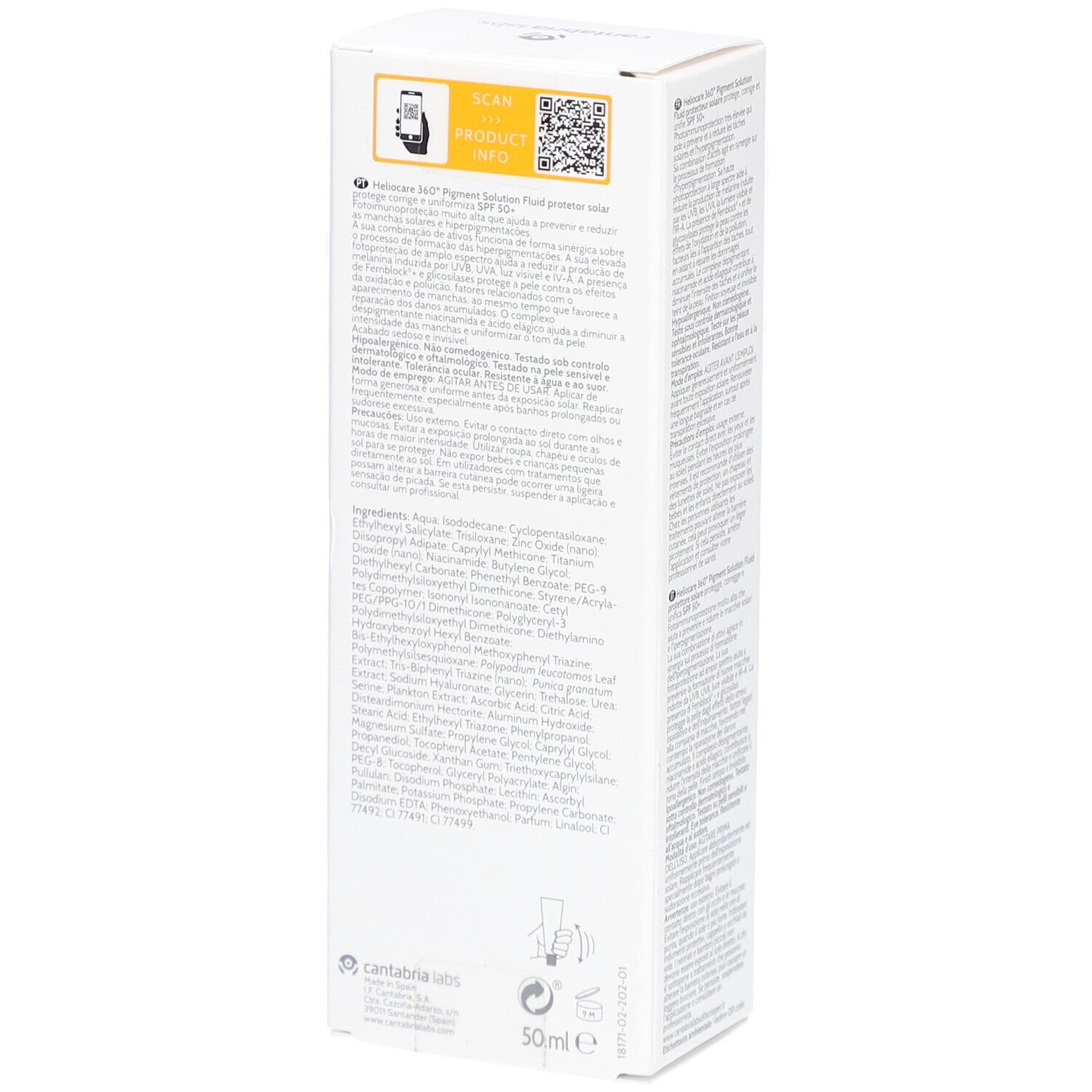 Heliocare® 360° Pigment Solution Fluid SPF 50+