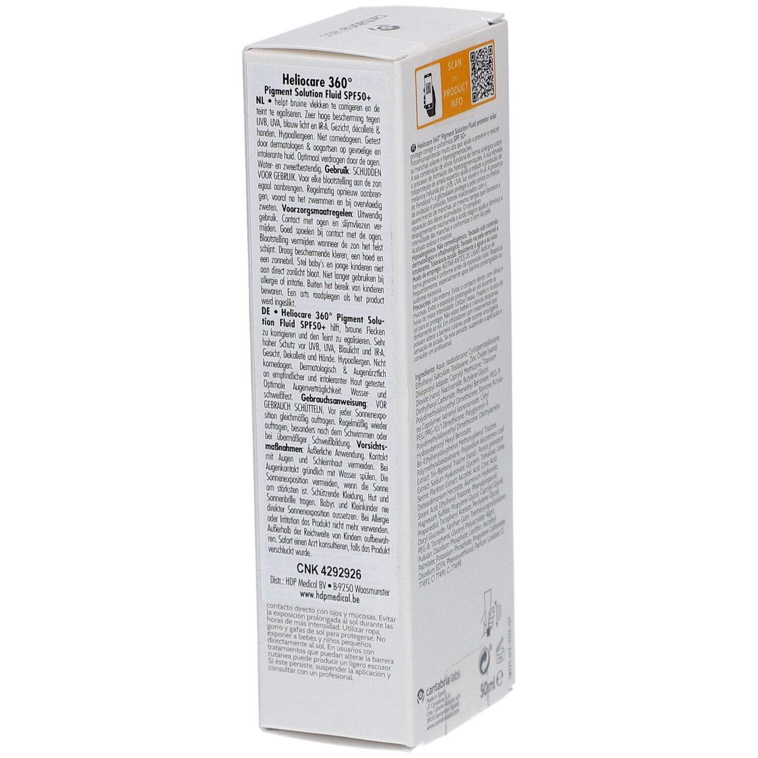 Heliocare® 360° Pigment Solution Fluid SPF 50+