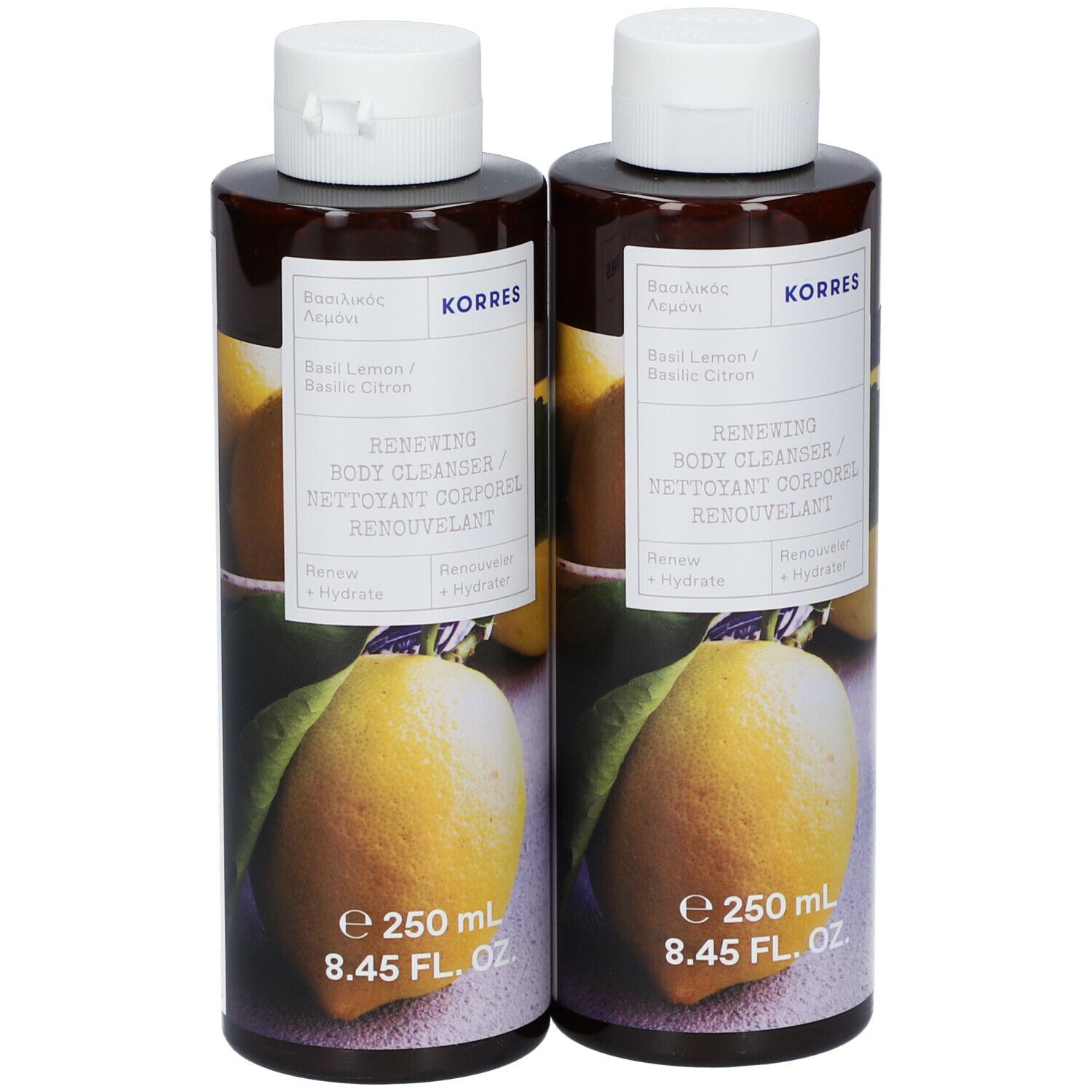 KORRES® Renewing Body Cleanser Basilikum & Zitrone